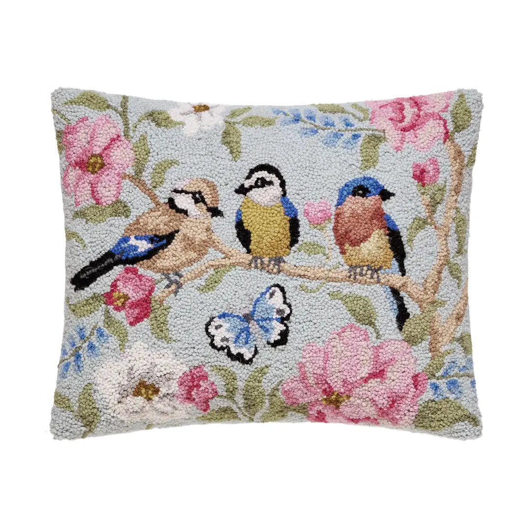 Chinoiserie Birds Hook Pillow