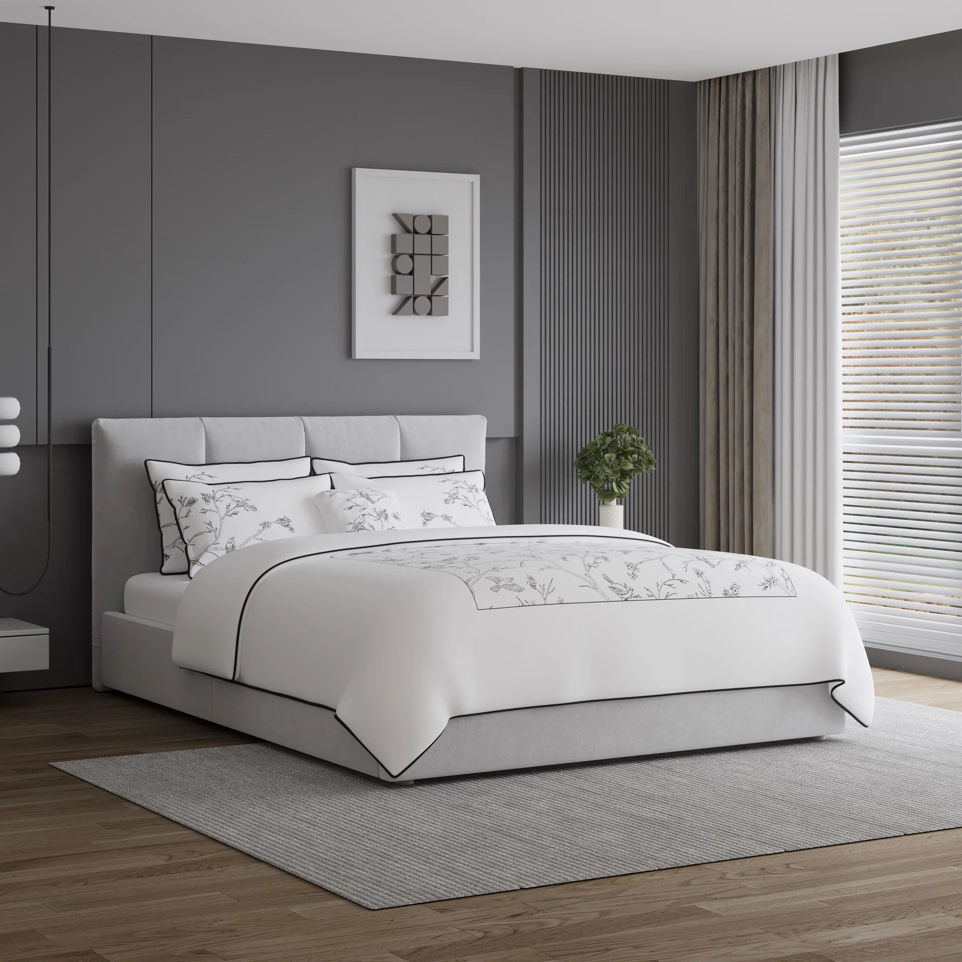 The Woodstock 4 Piece Bedding Set