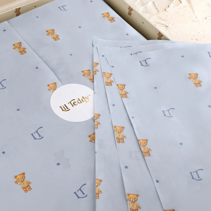 Lil Teddy’s Merry Go Snuggle Blueberry Biscuit Blanket