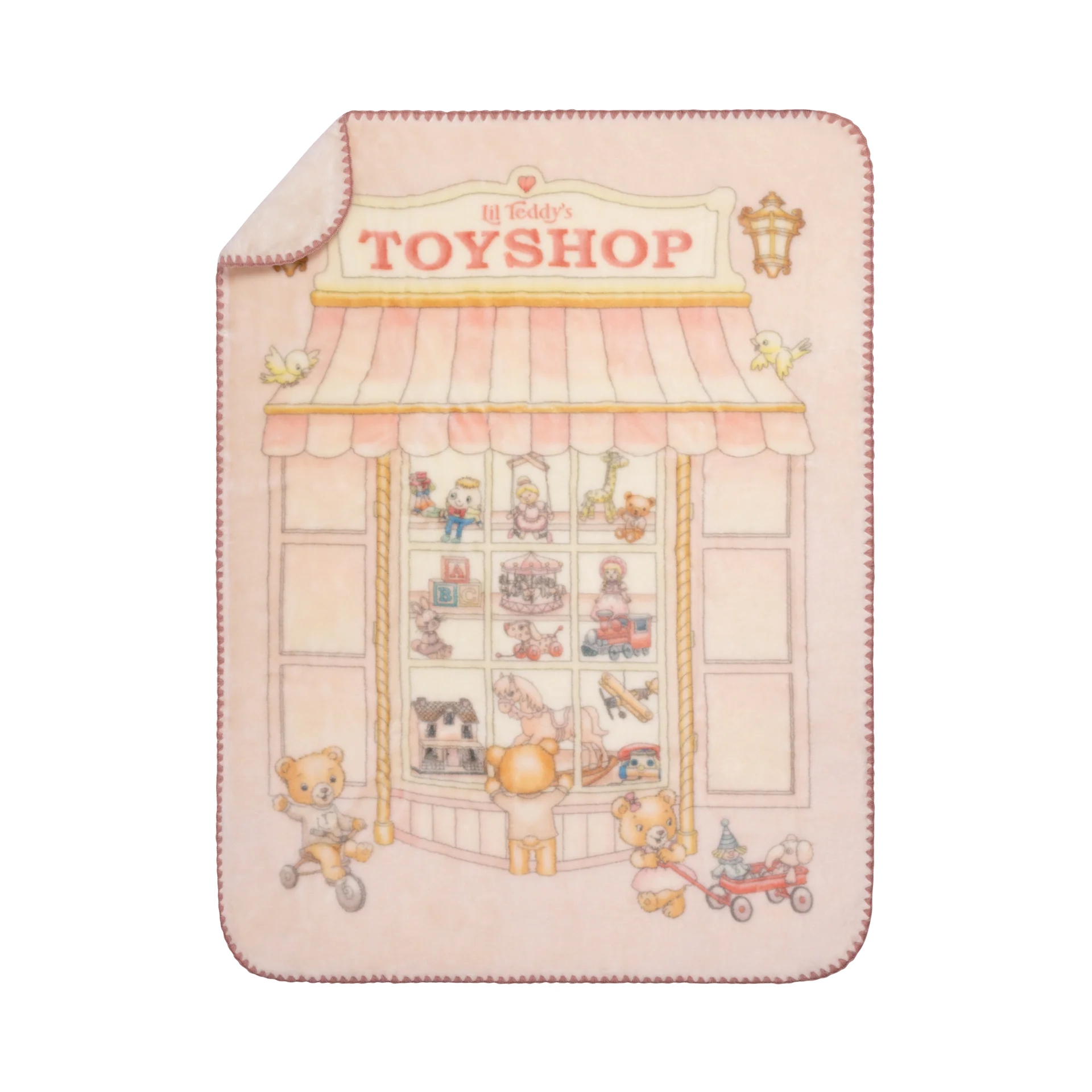 Lil Teddy's Toyshop Blanket