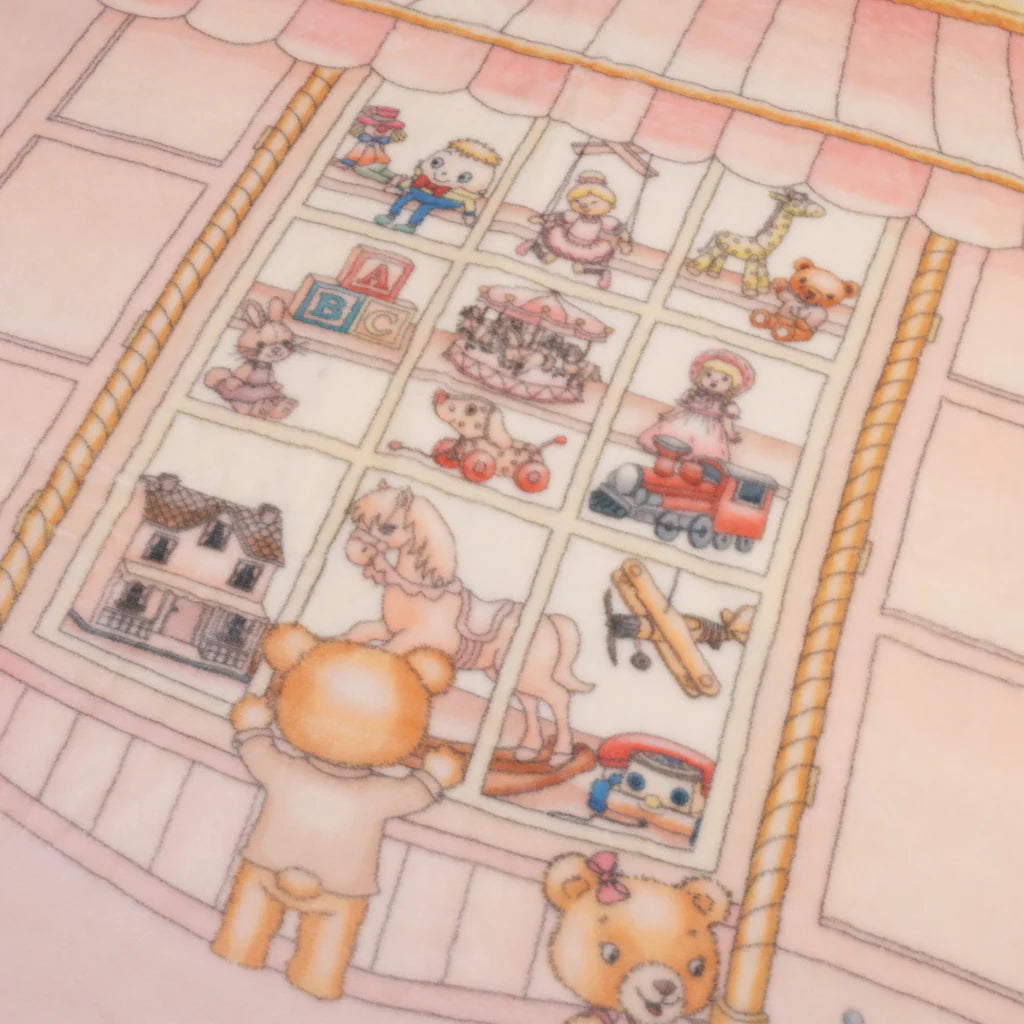 Lil Teddy's Toyshop Blanket