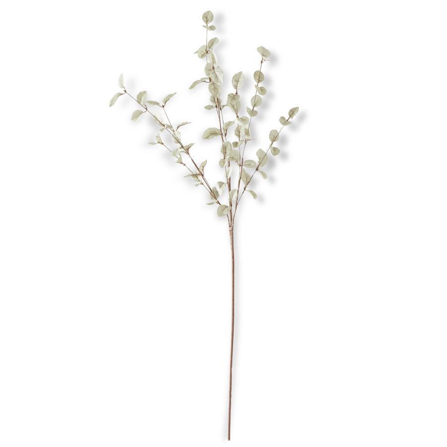 34" Light Green Eucalyptus Stem - Elegant Linen