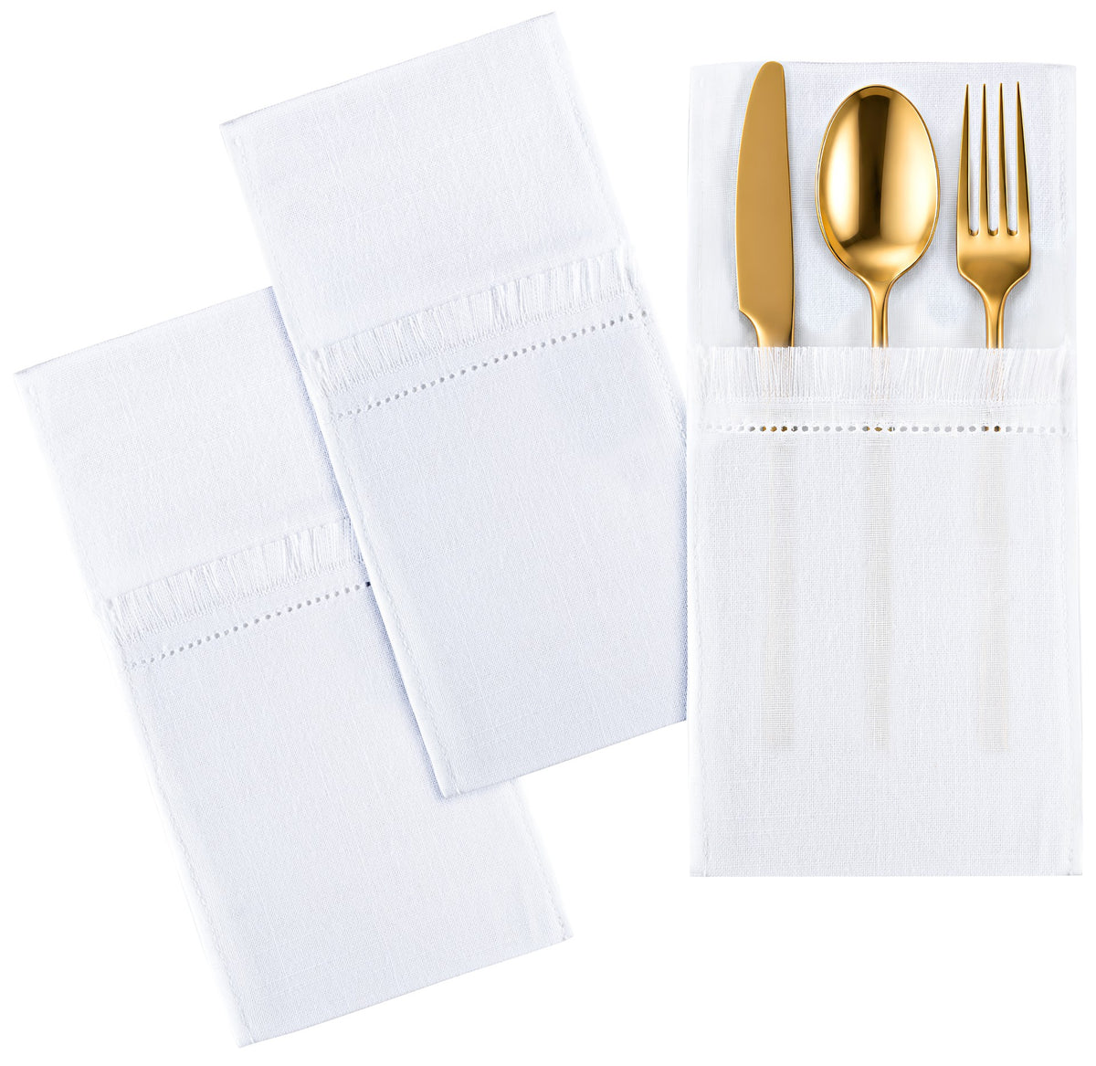 Frayed Edge Packet Napkin