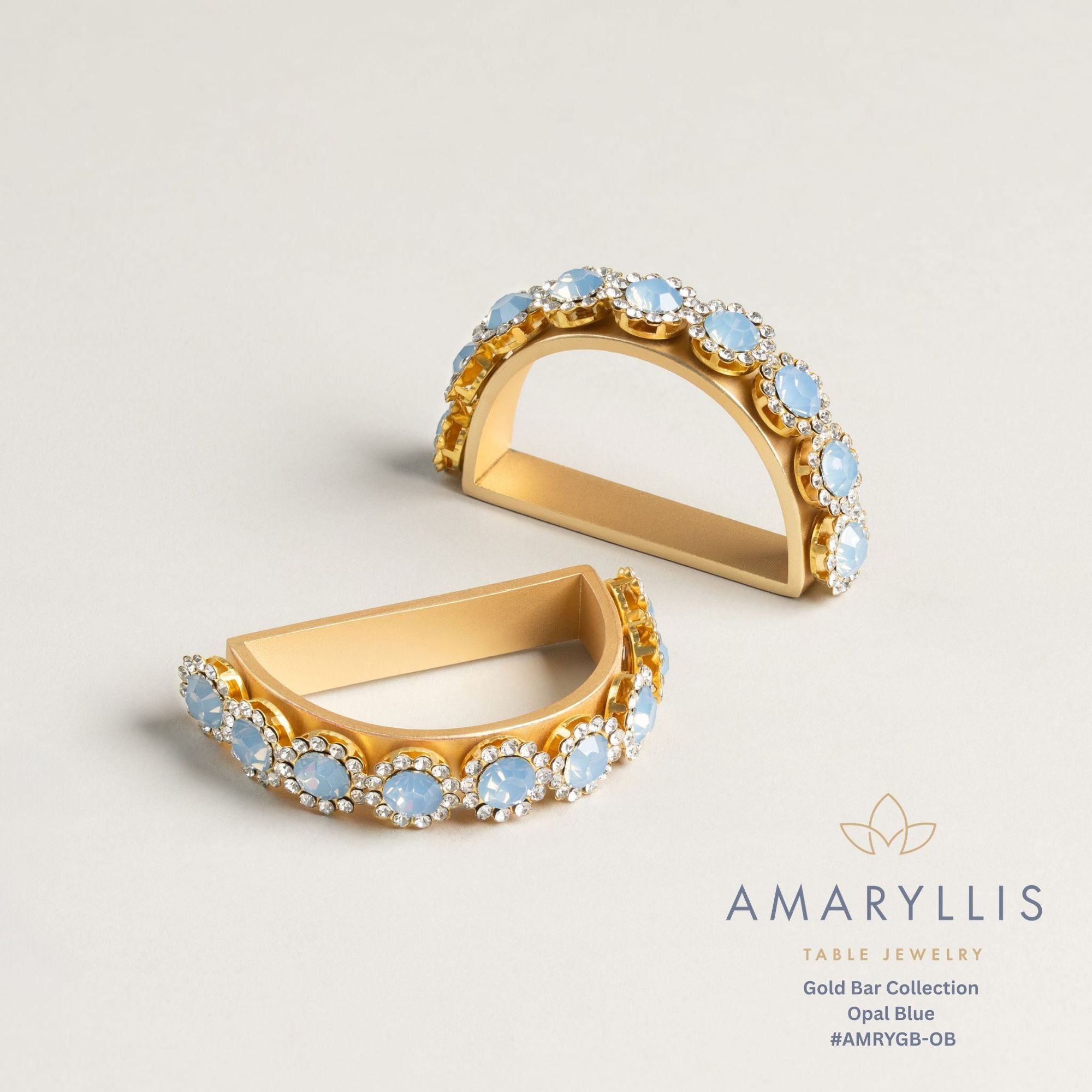 Gold Bar Napkin Ring