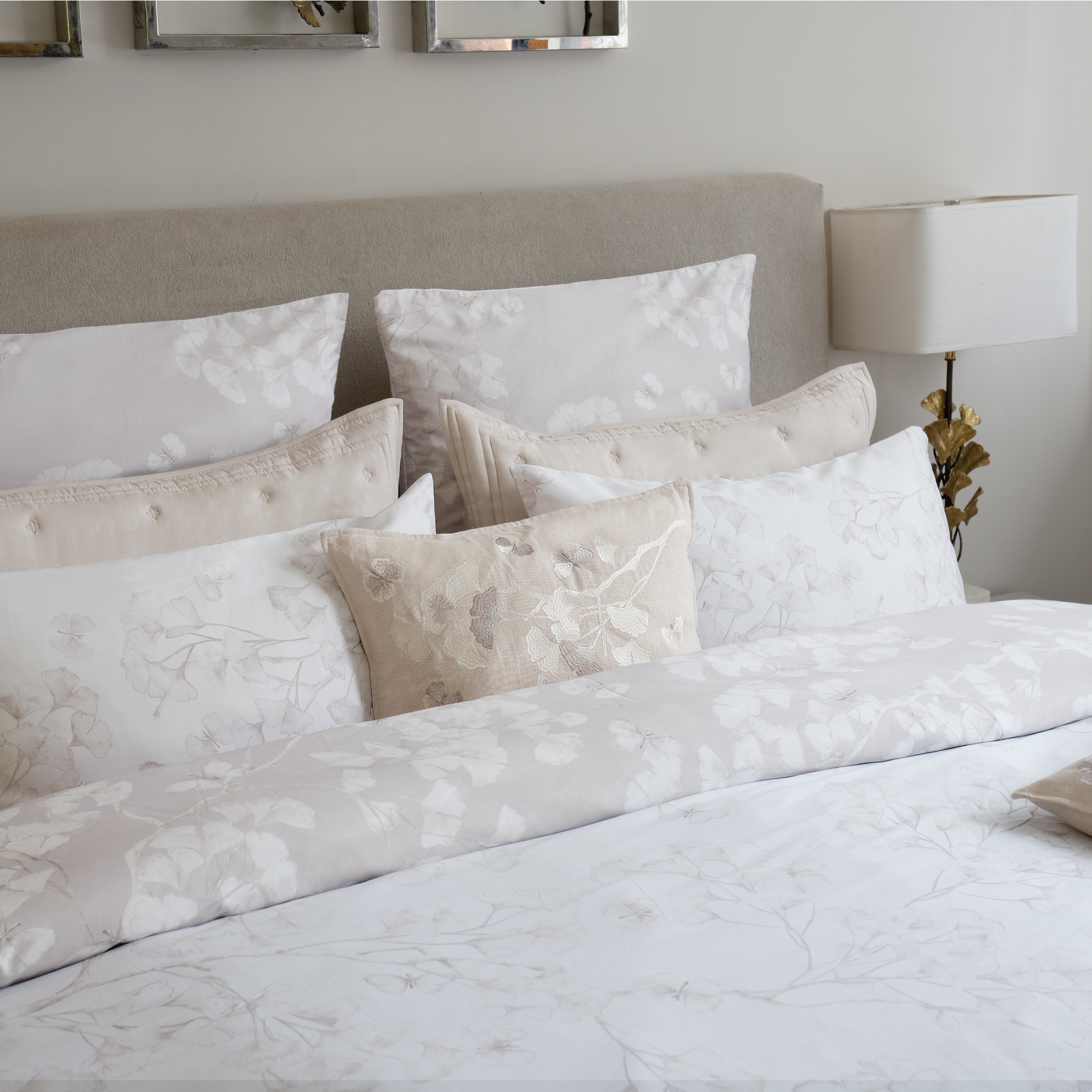 Butterfly Gingko 4 Piece Bedding Set