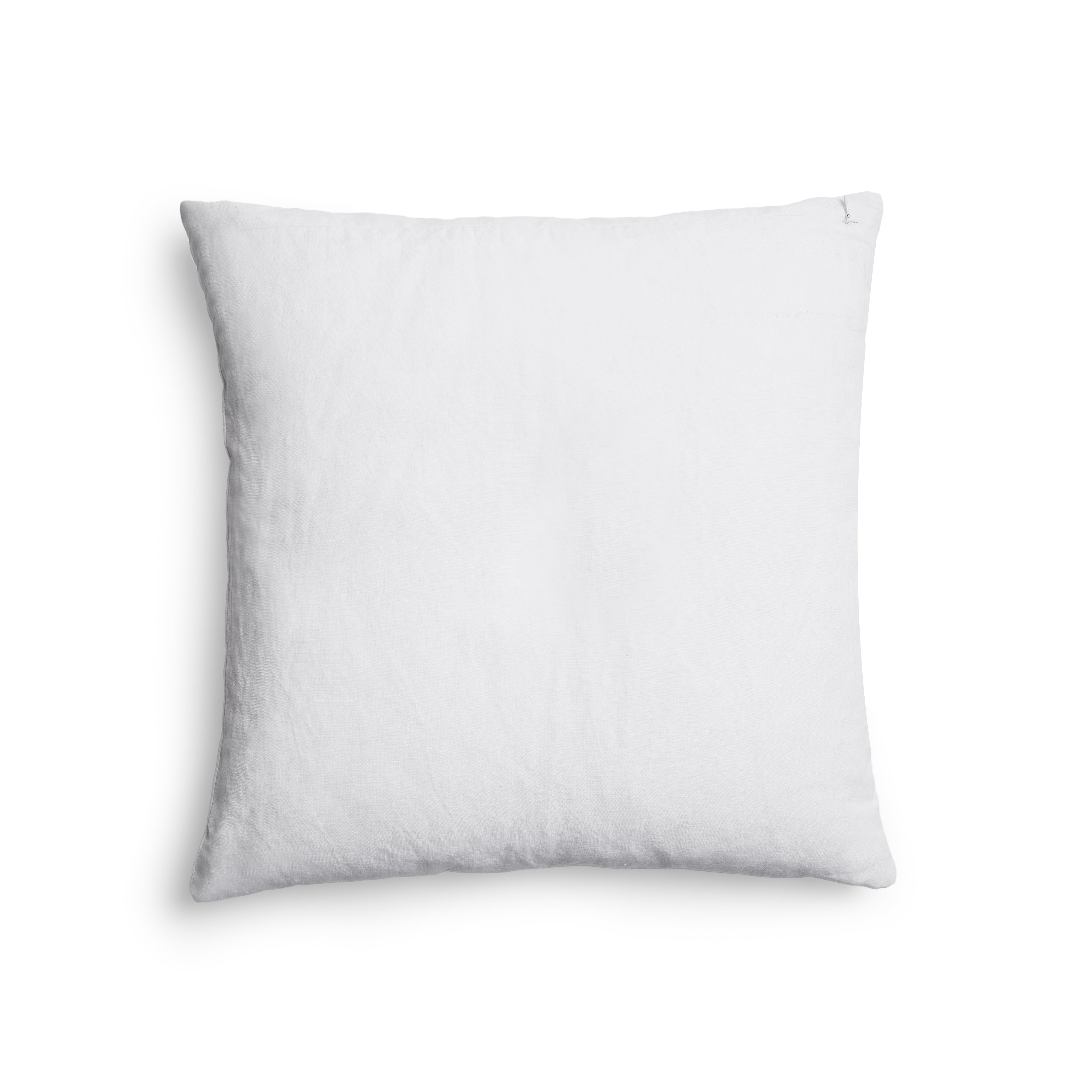 Wildflowers Embroidered Decorative Pillow