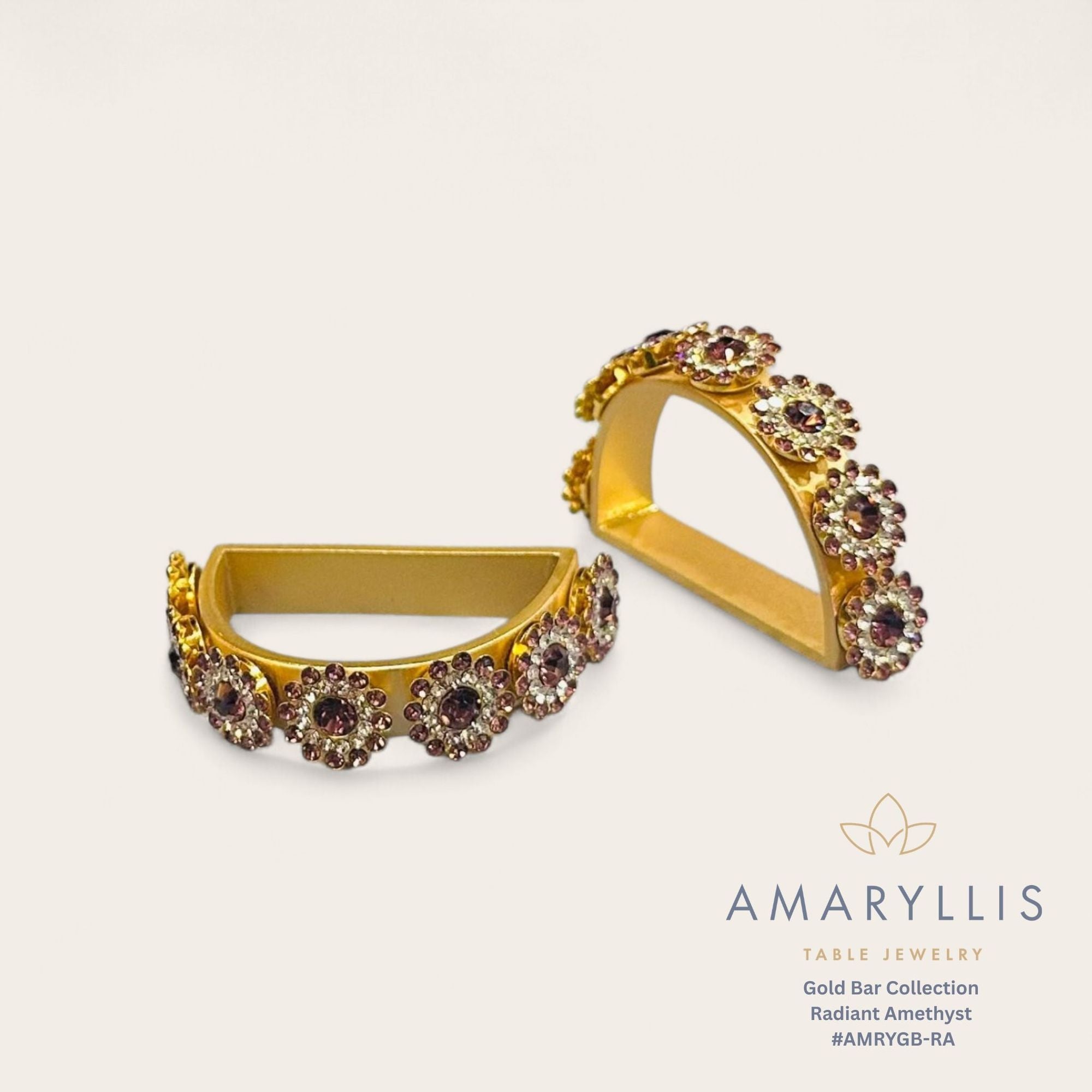 Gold Bar Napkin Ring