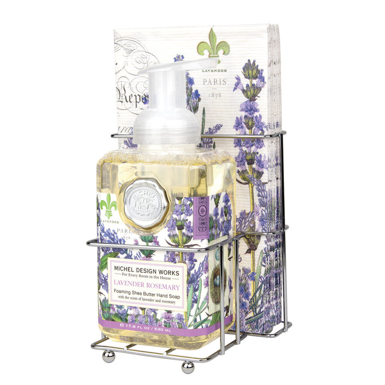 Hand Soap & Napkin - Lavender Rosemary