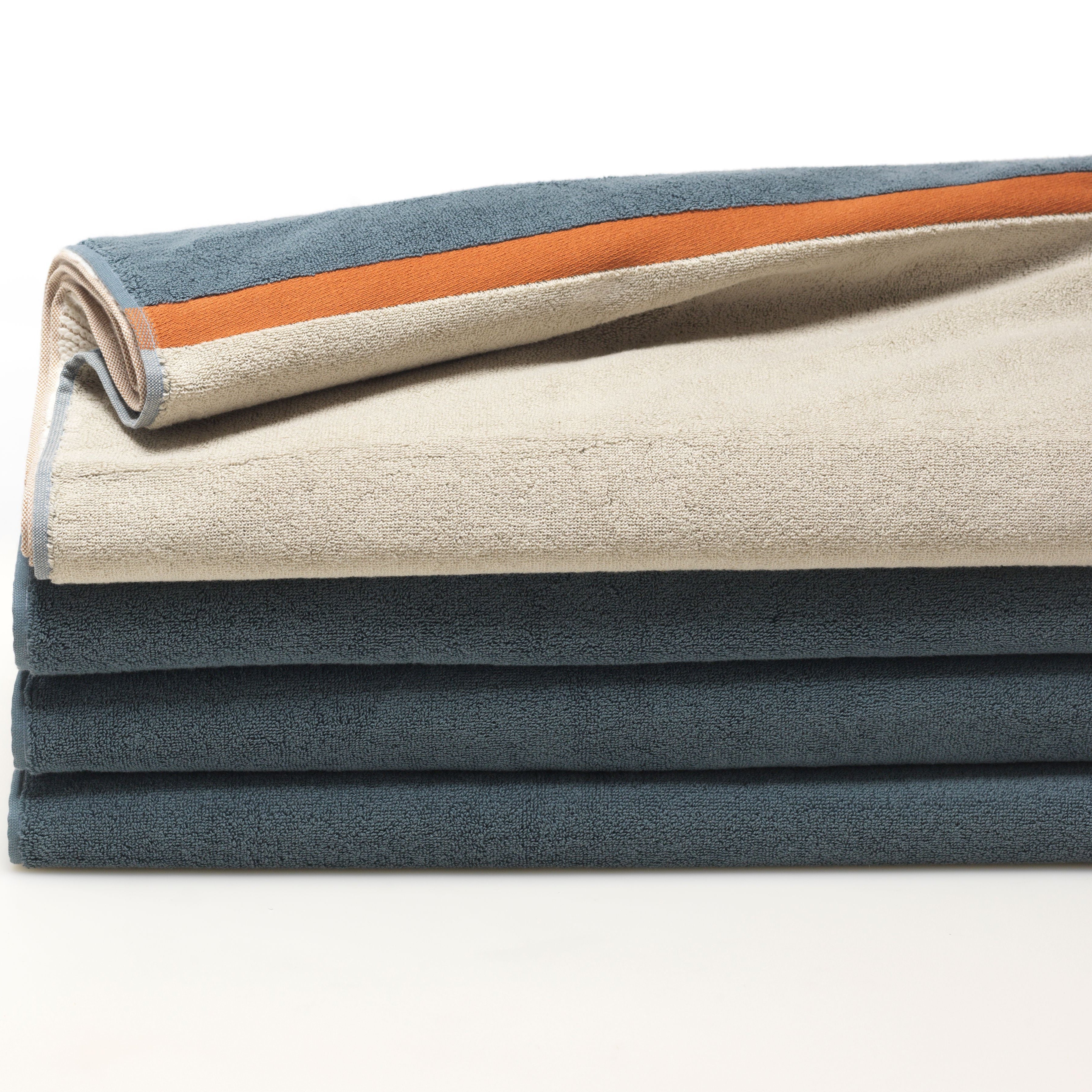 Color Block Hand Towel