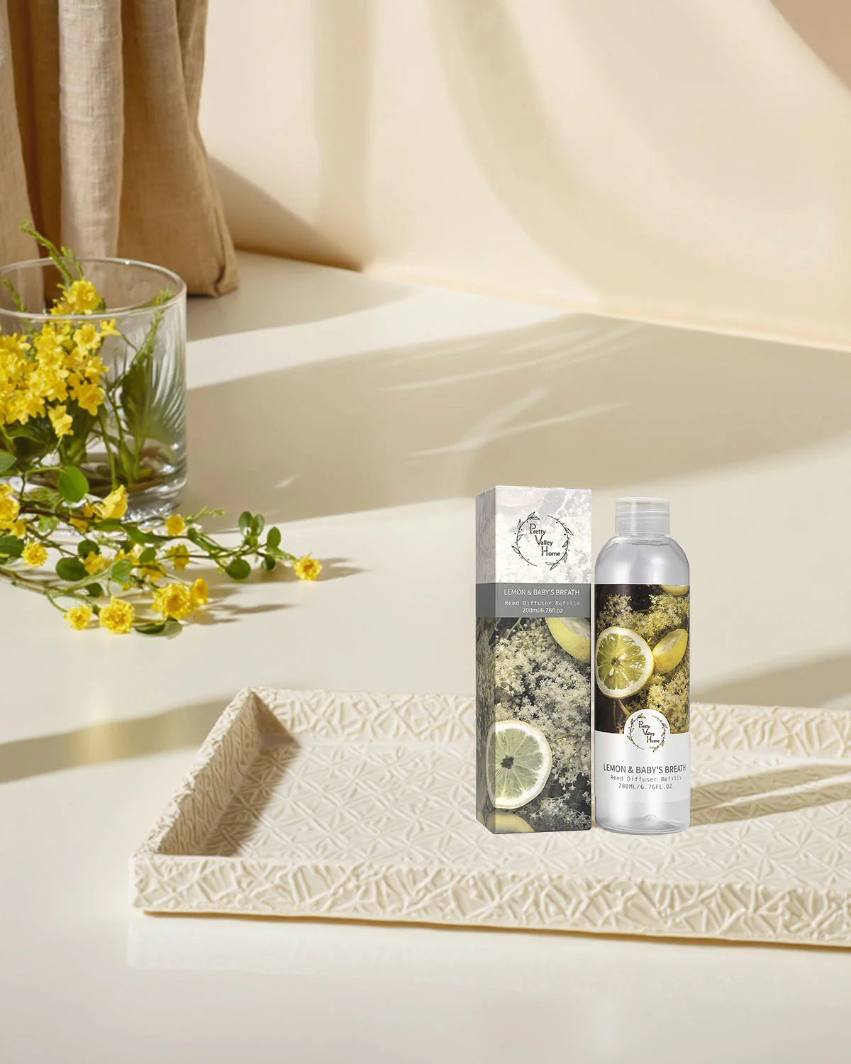 Fragrances Diffuser Refills Oil Lemon & Baby's Breath 200ml
