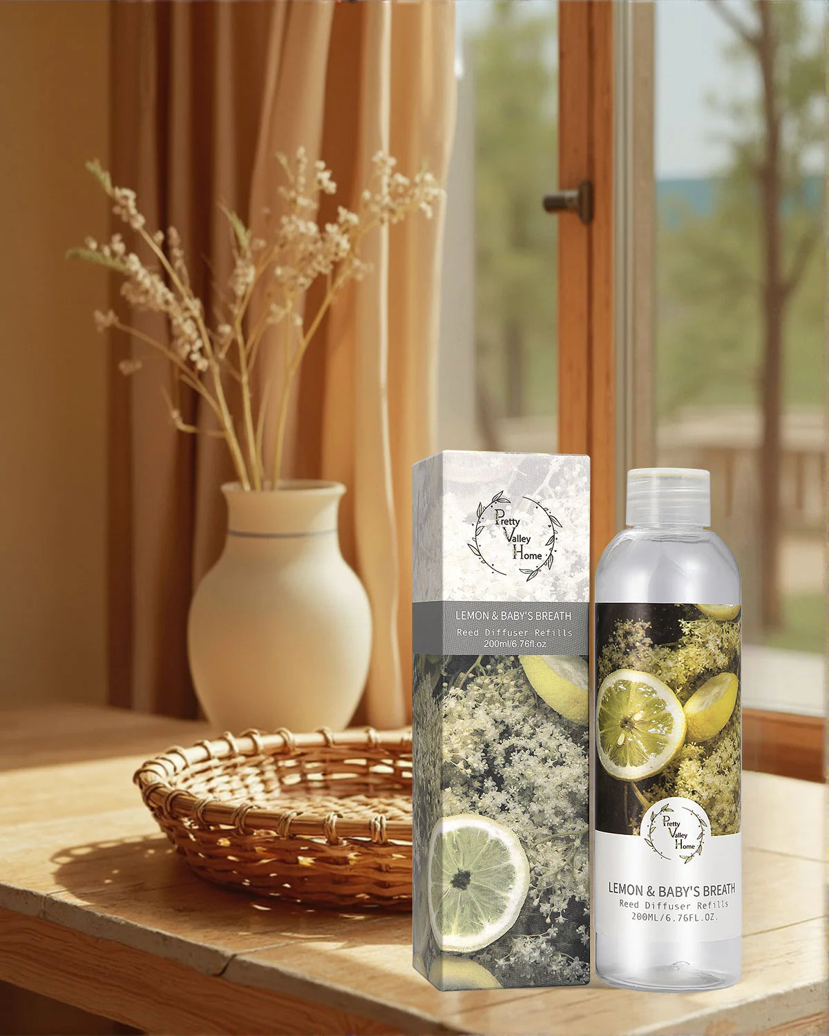 Fragrances Diffuser Refills Oil Lemon & Baby's Breath 200ml