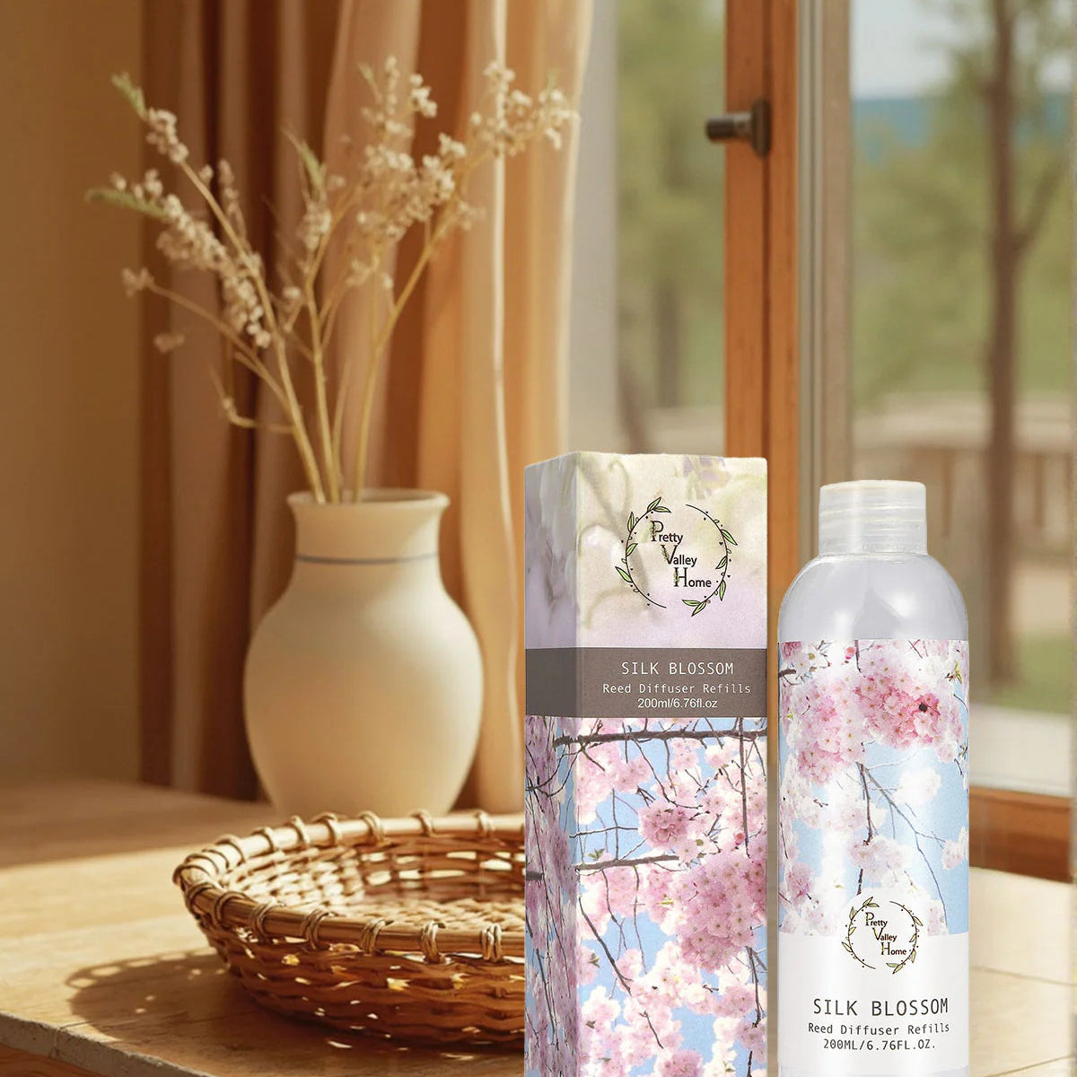 Fragrances Diffuser Refills Silk Blossom Scent 200ml
