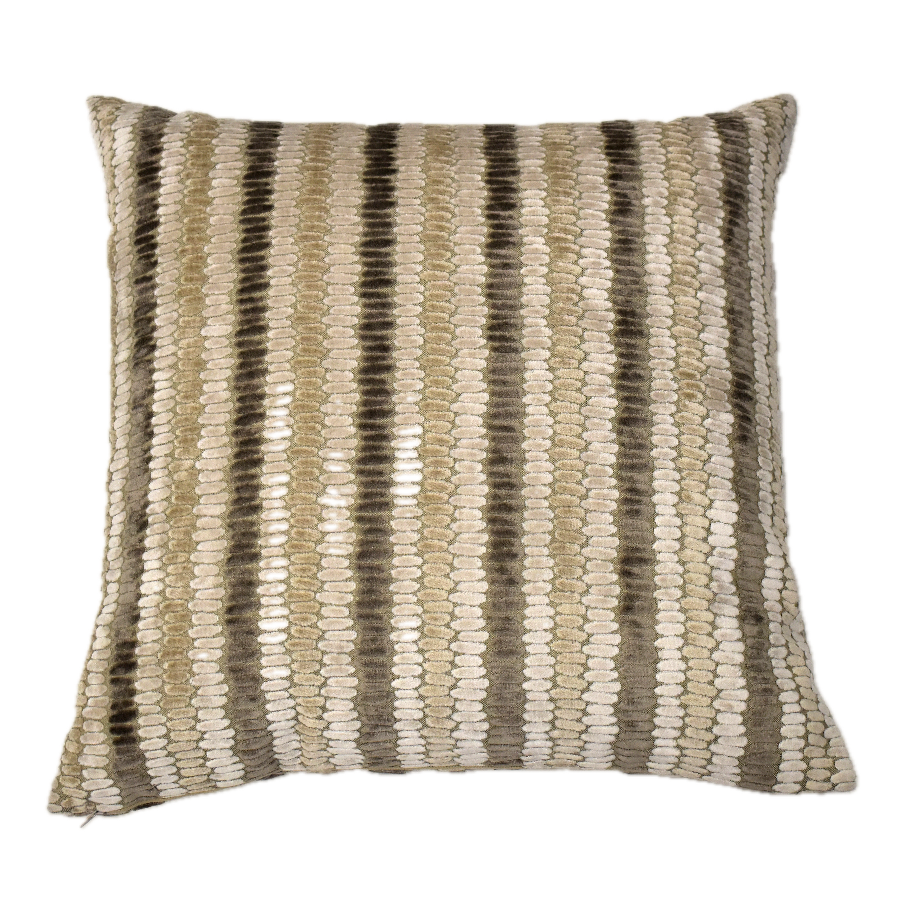 Bricks Beige Throw Pillow