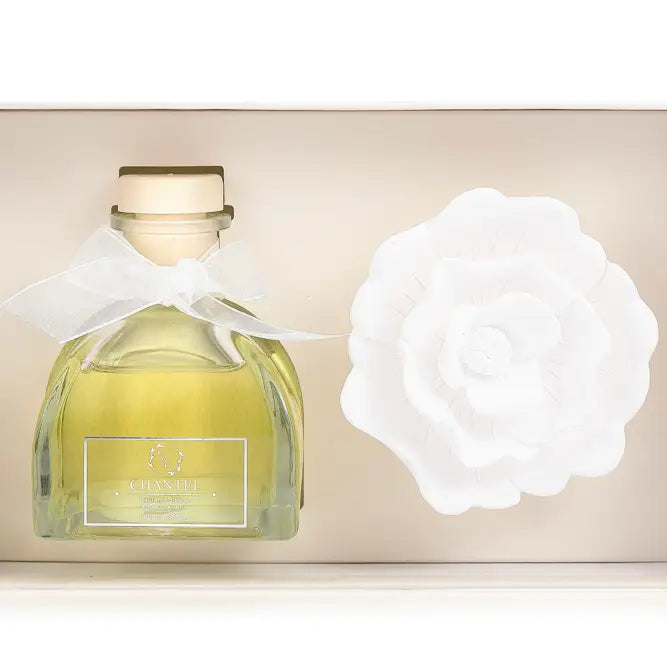Ceramic Rose Gypsum Flower Diffuser - Chantel