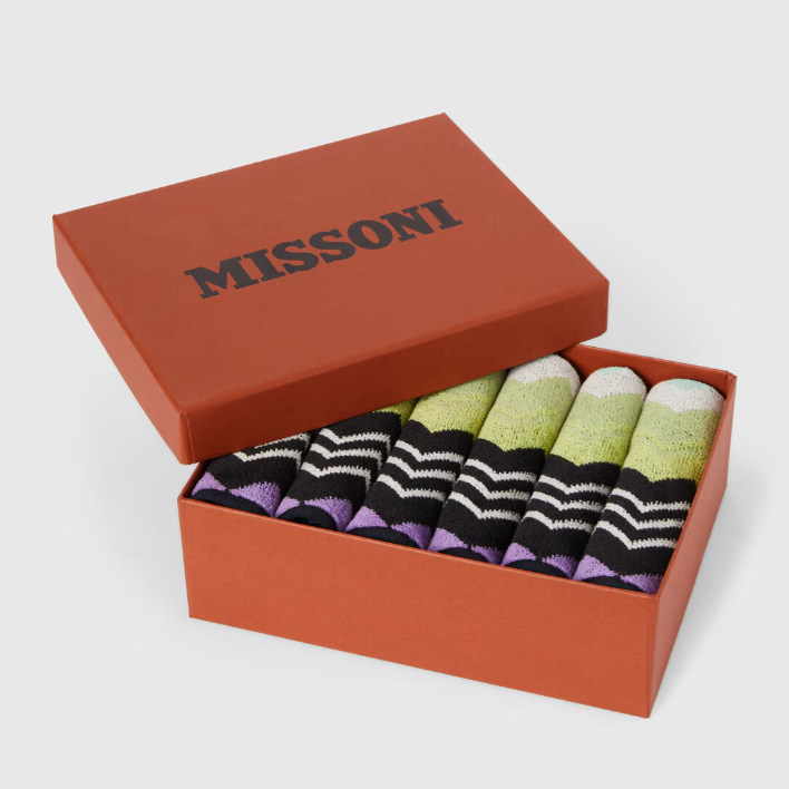 Giacomo Face Towels 6 Pieces