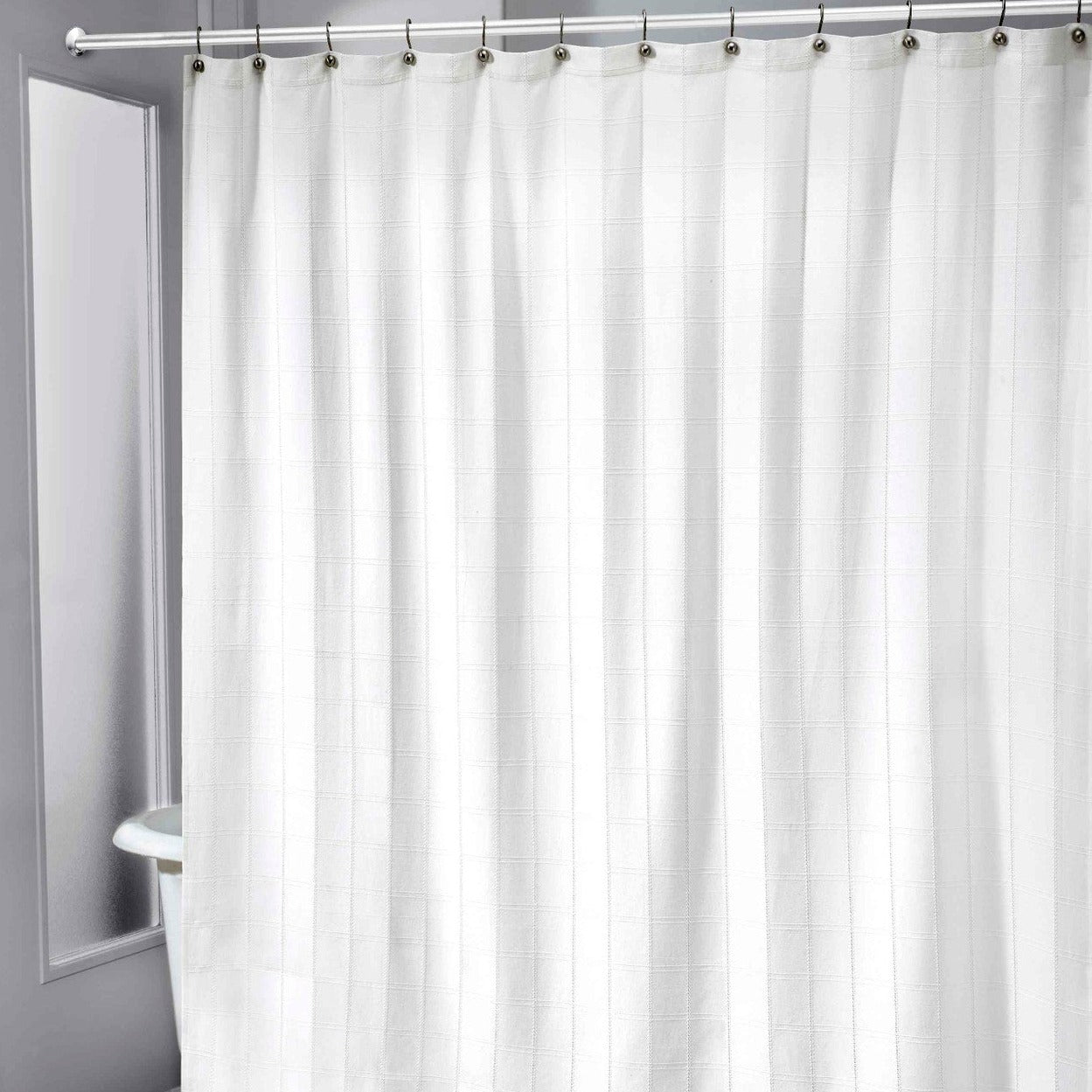 Chadwick Plaid Shower Curtain