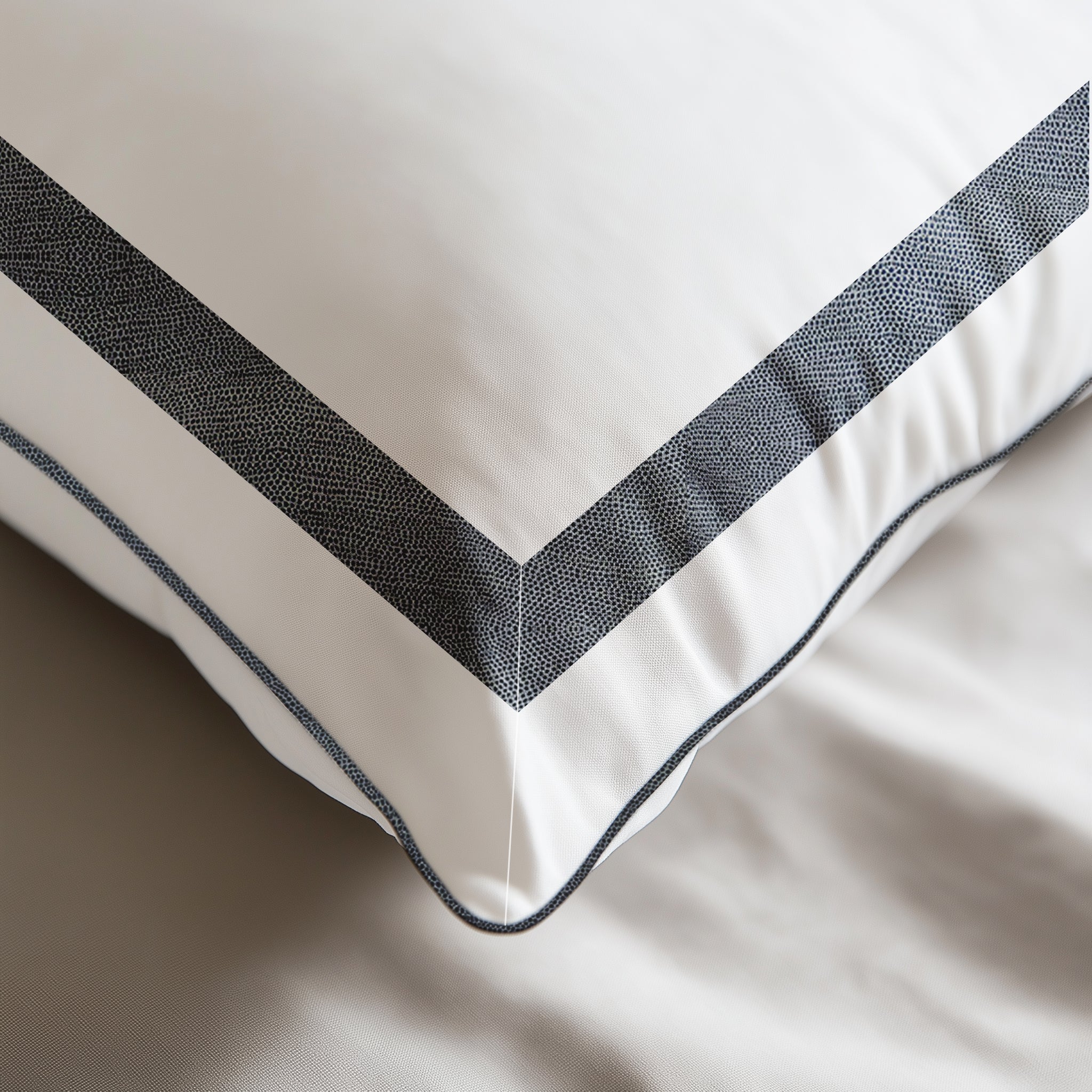 Jasper Double Band Chateau Cording 4 Piece Bedding Set