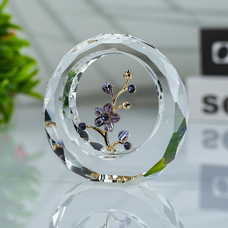 Crystal Floral Circle