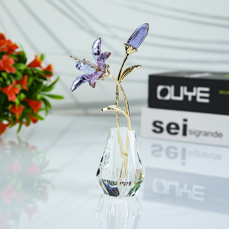 Crystal Floral Lily