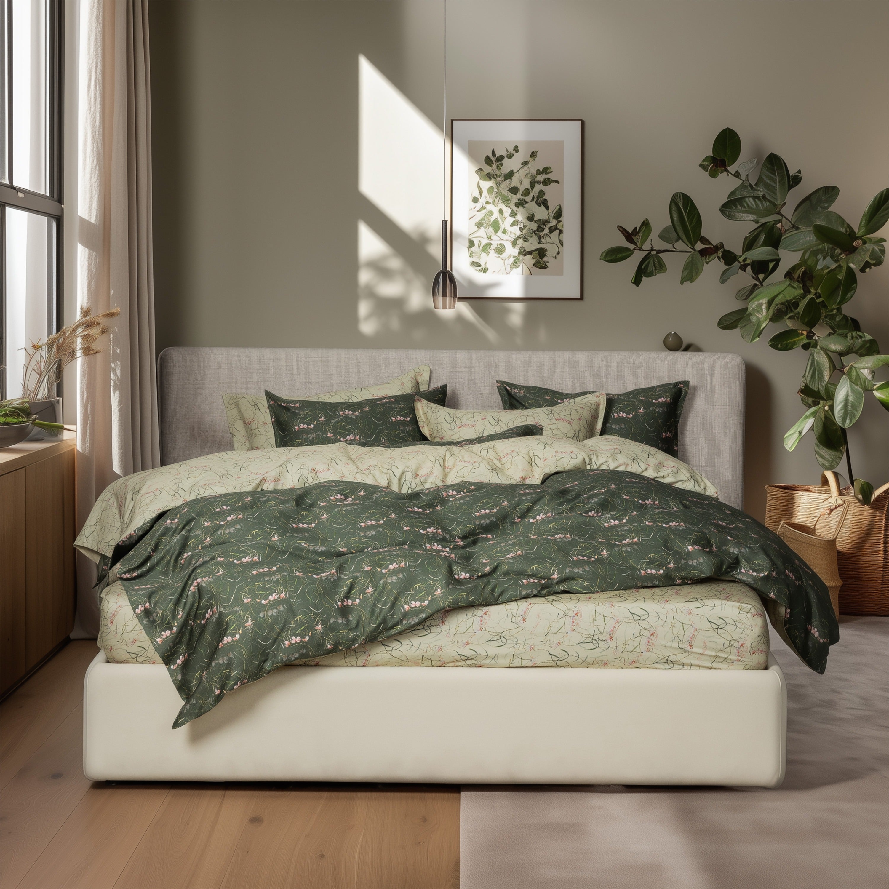 Herbary 4 Piece Bedding Set