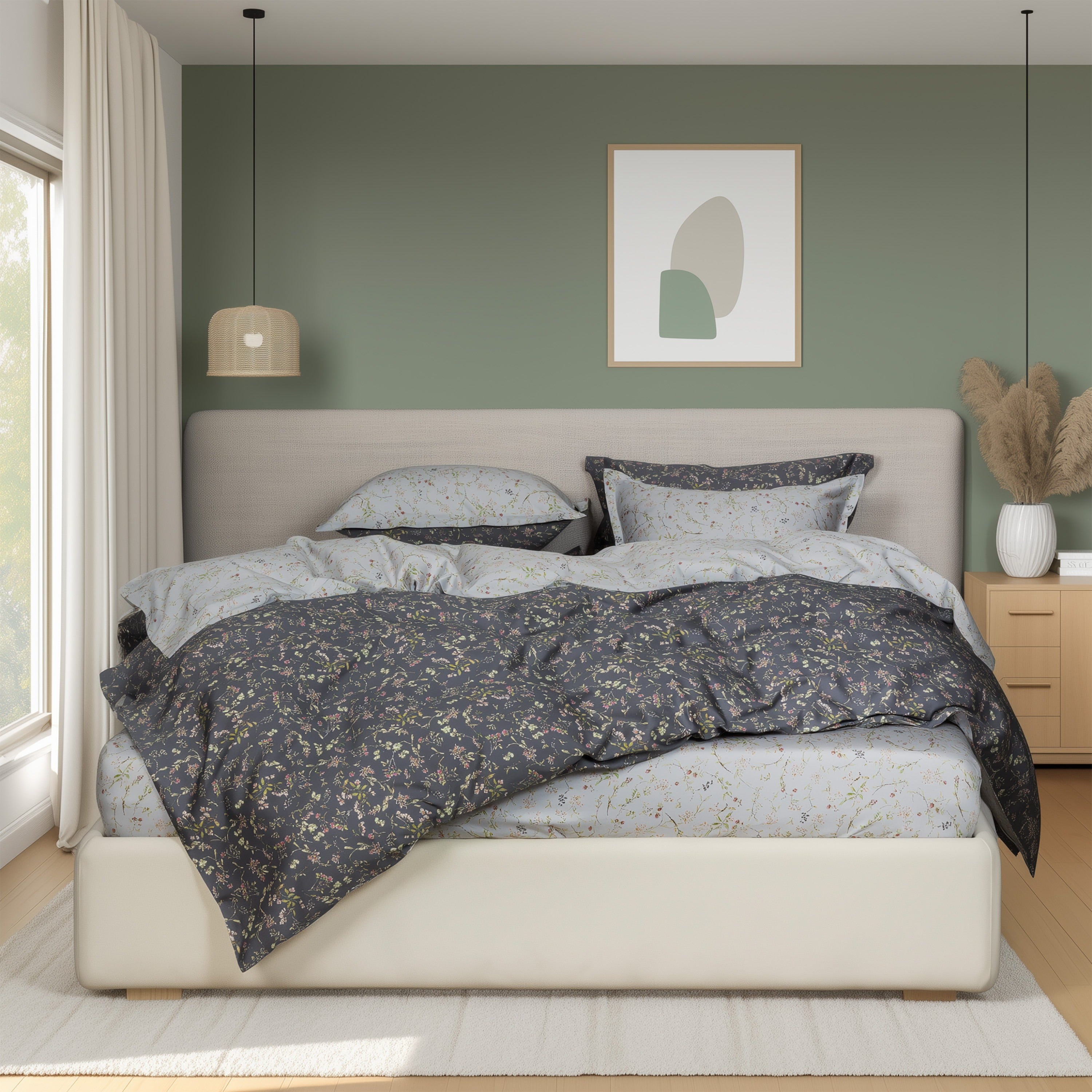 Herbary 4 Piece Bedding Set