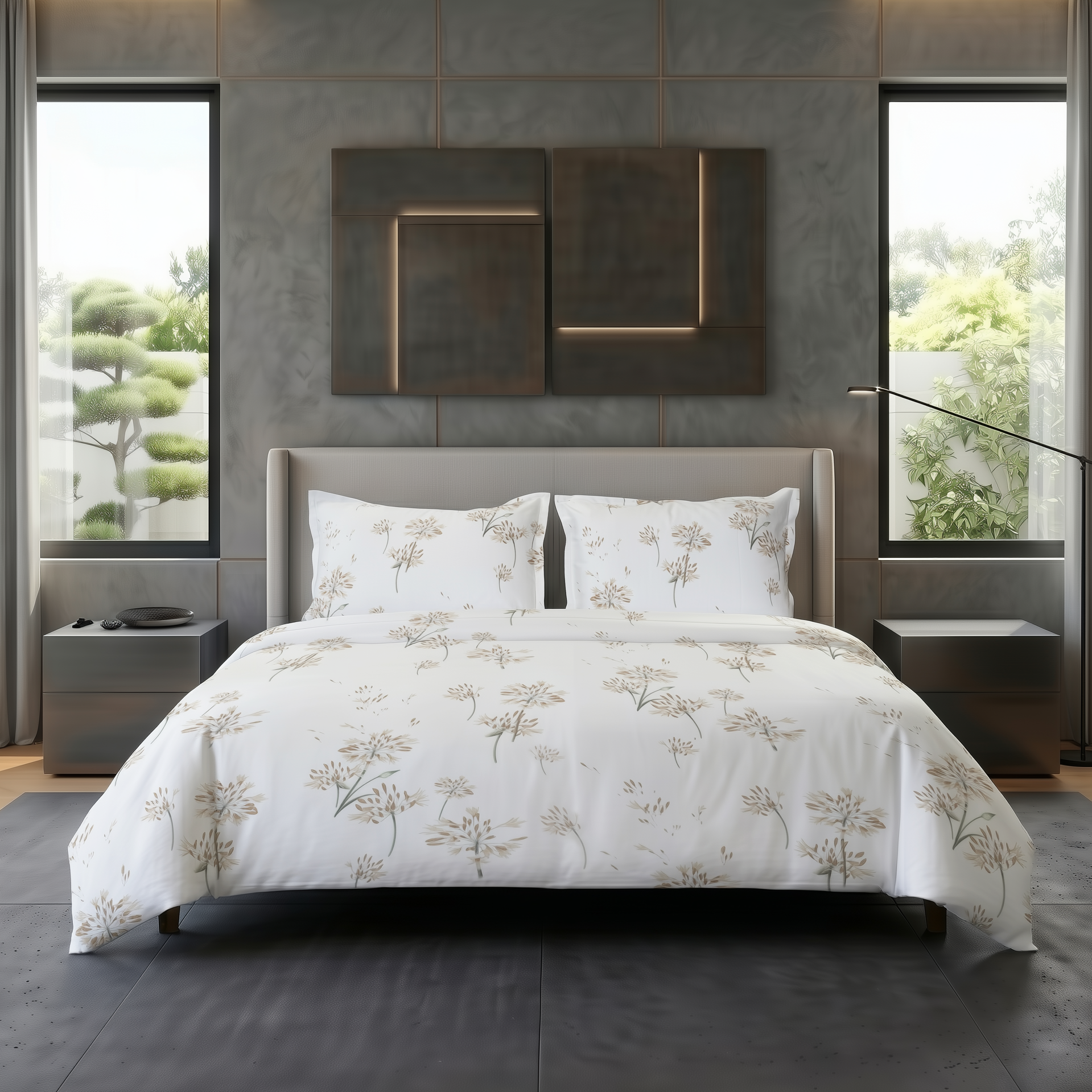 Agatha 4 Piece Bedding Set