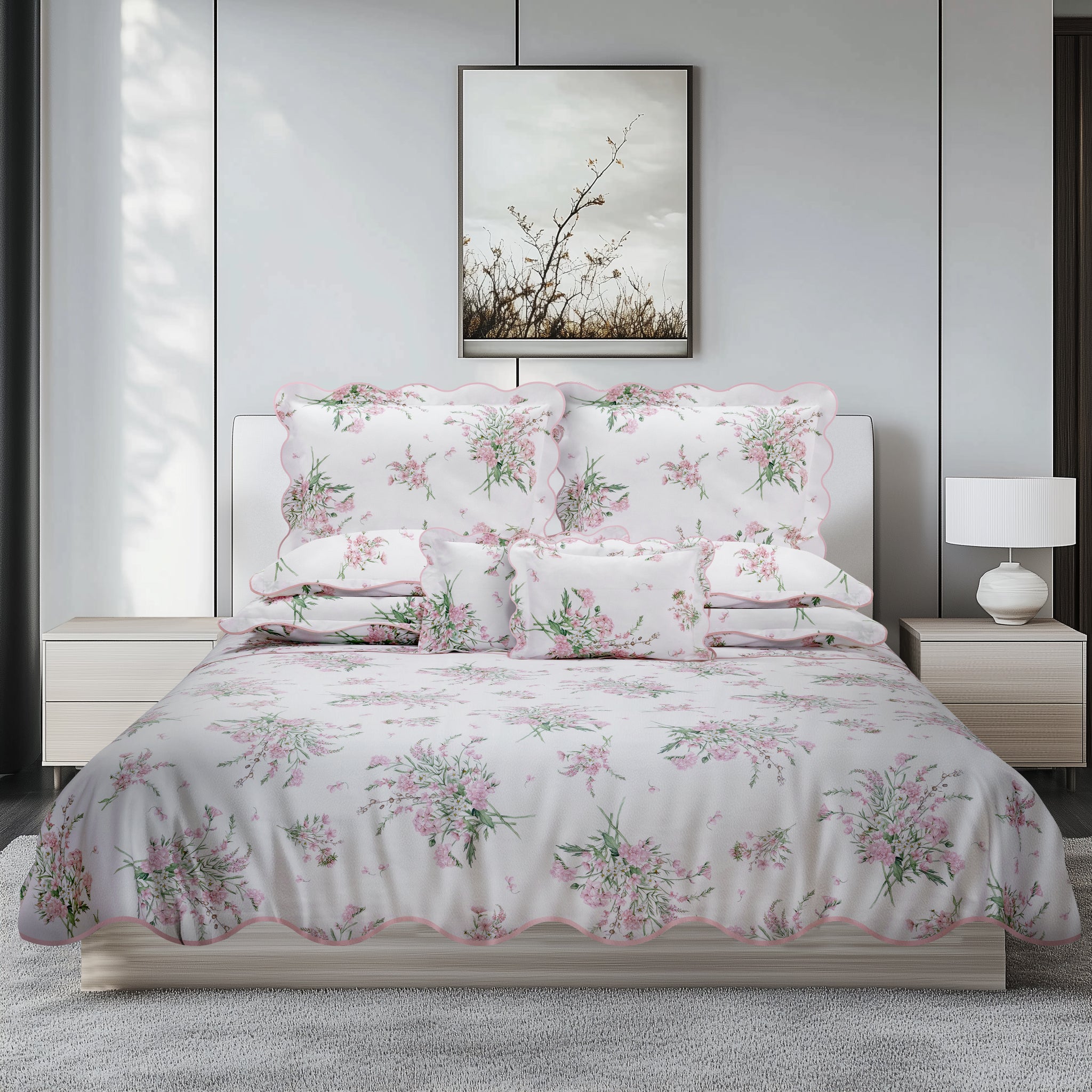 Profumi 4 Piece Bedding Set