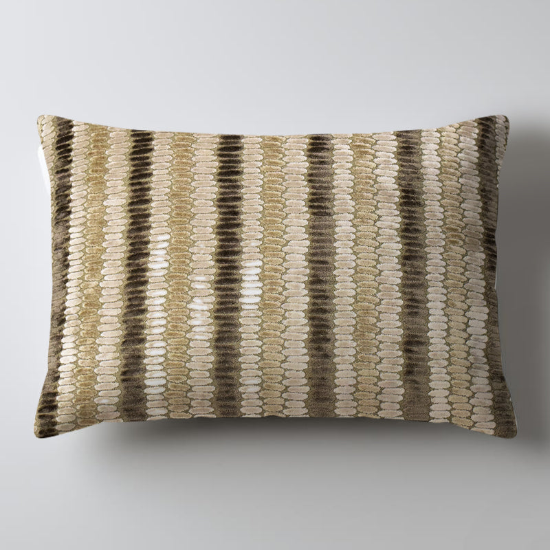Bricks Beige Throw Pillow