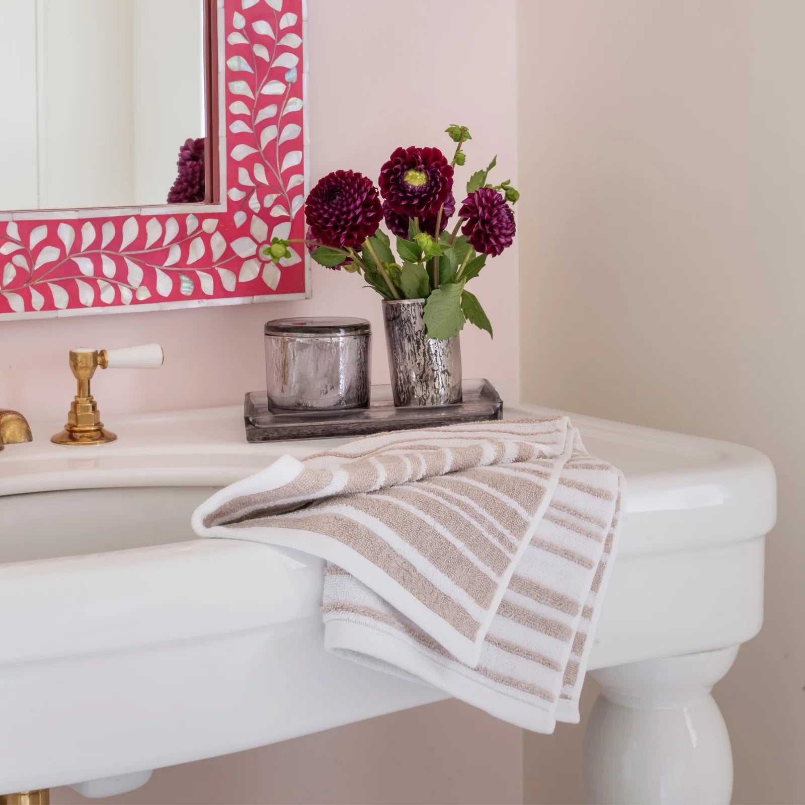 Hudson Stripe Towels