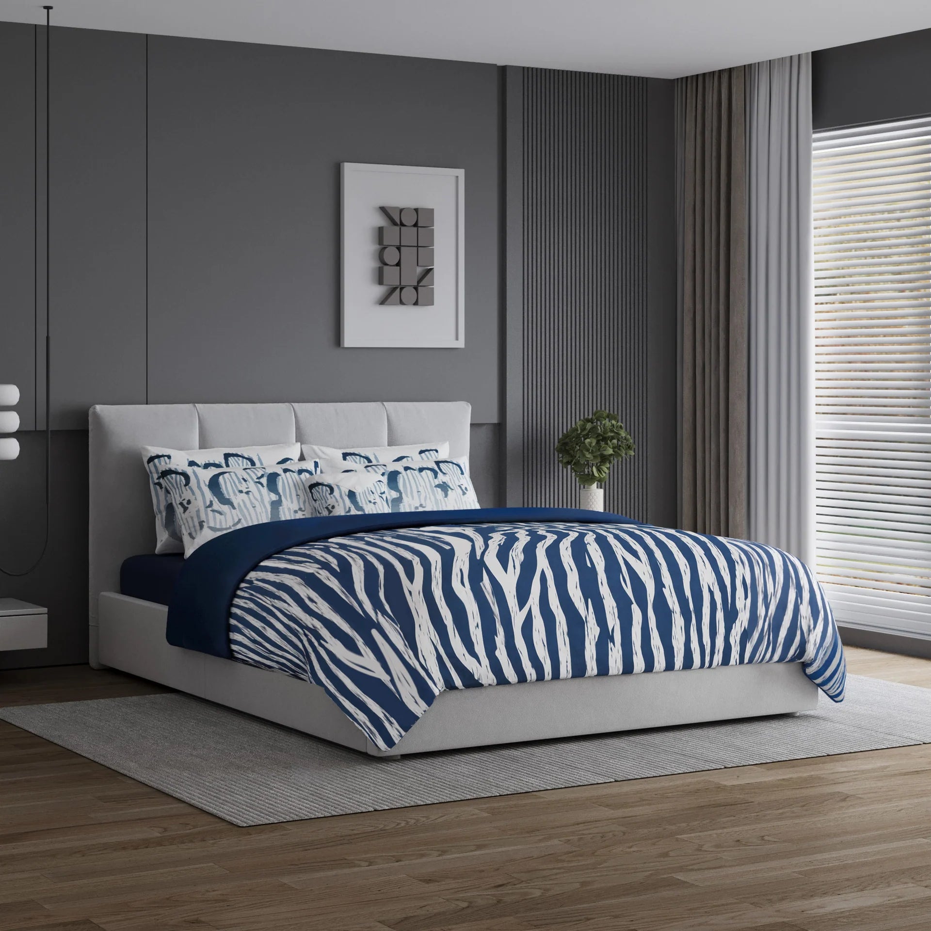 The Monaco 4 Piece Bedding Set