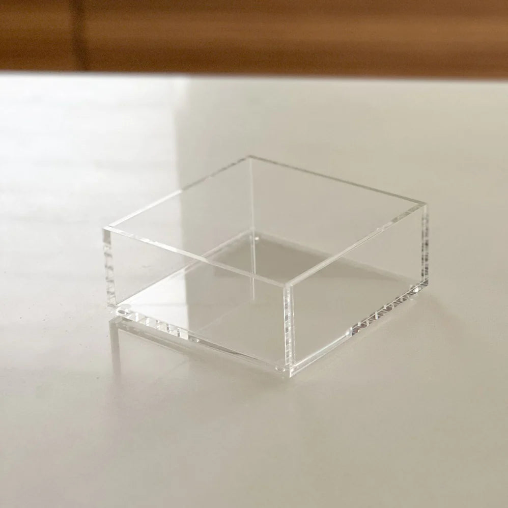 Lucite Square Napkin Holder