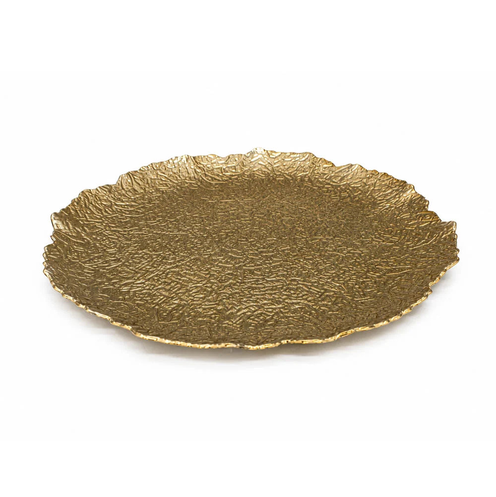 Textured Charger Plates 4pk