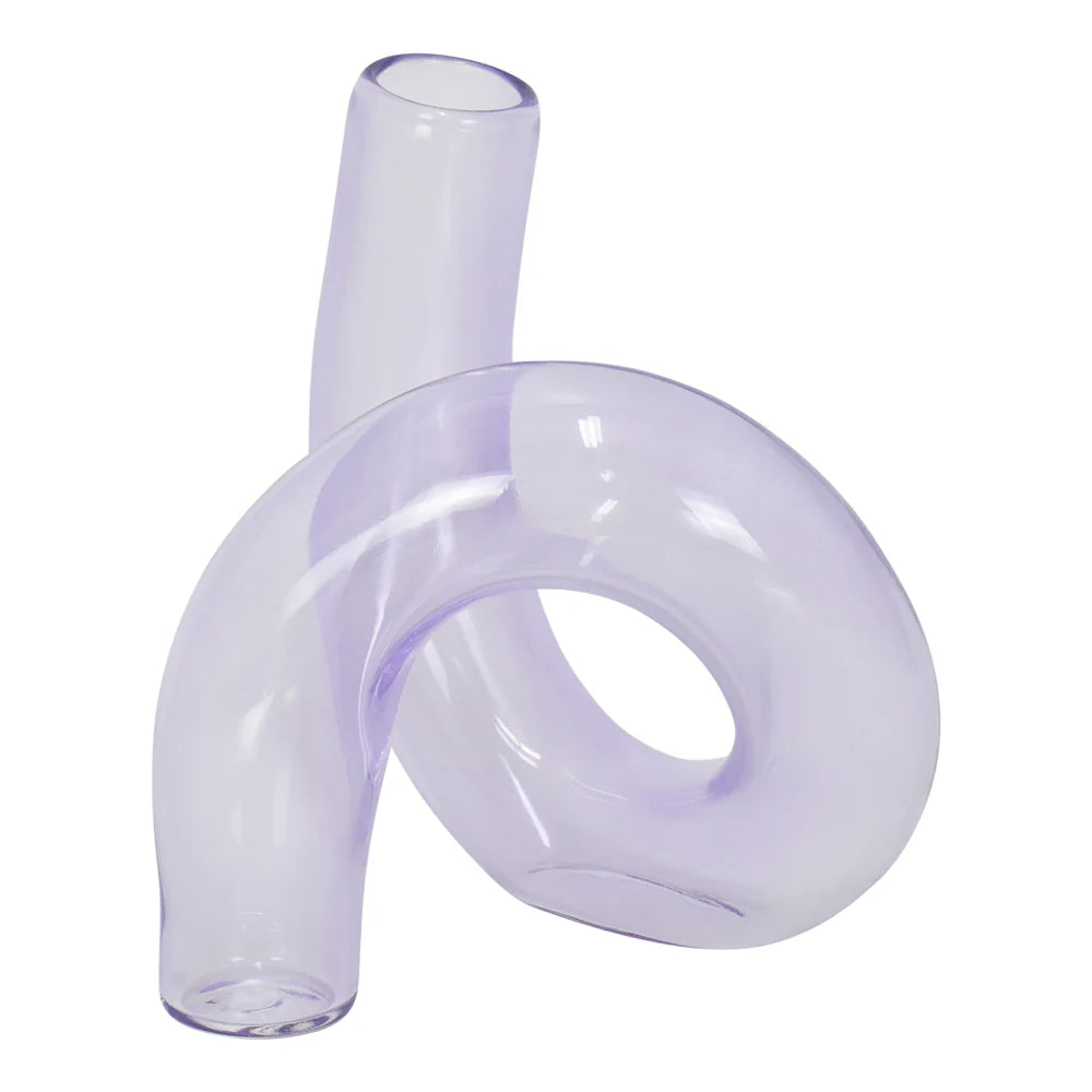 Glass Twist Vase