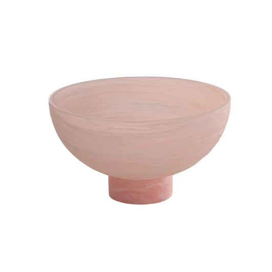 Resin Rose Haven Raised Salad Bowl