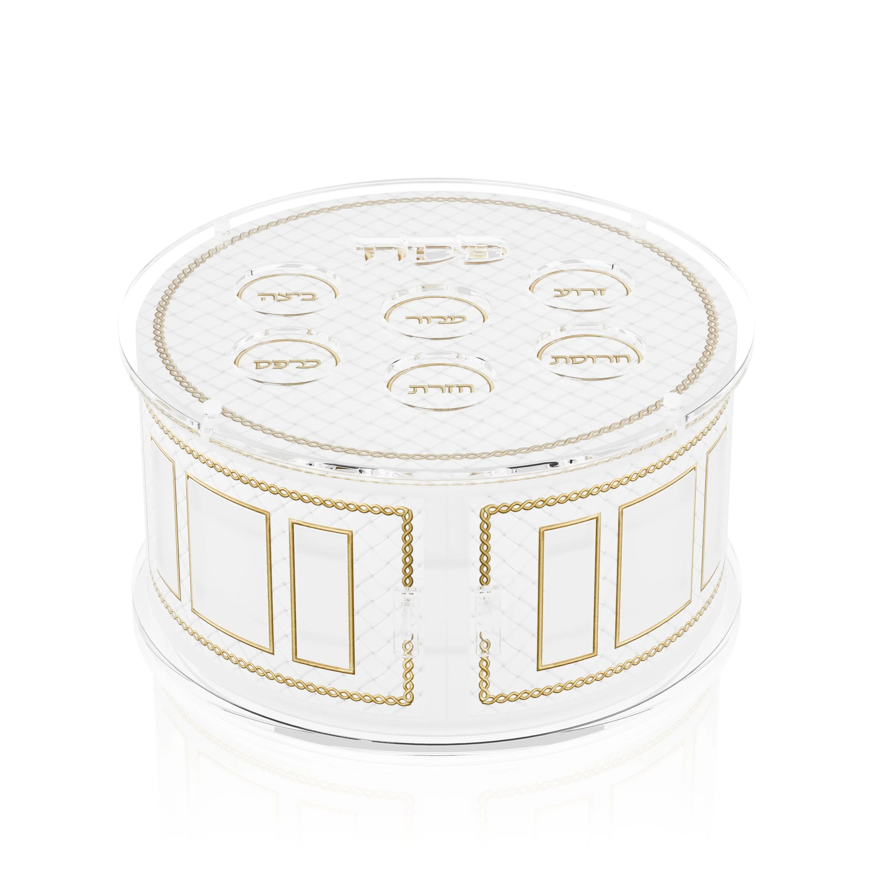 Woven Leather Tiered Kearah