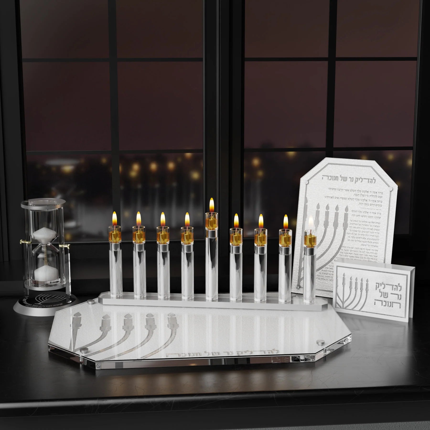 Leatherite Chanukah Tray v2