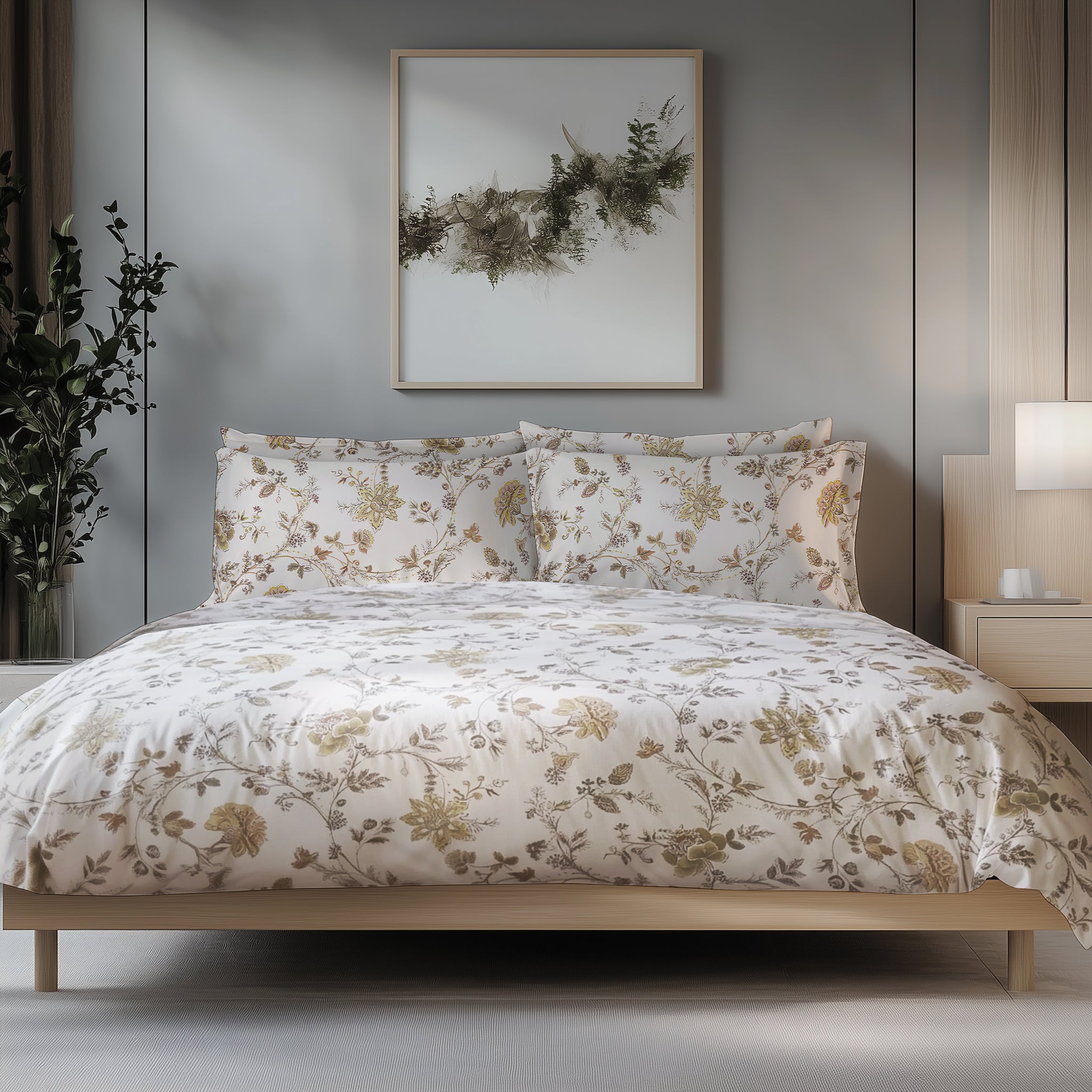 Maussane 4 Piece Bedding Set