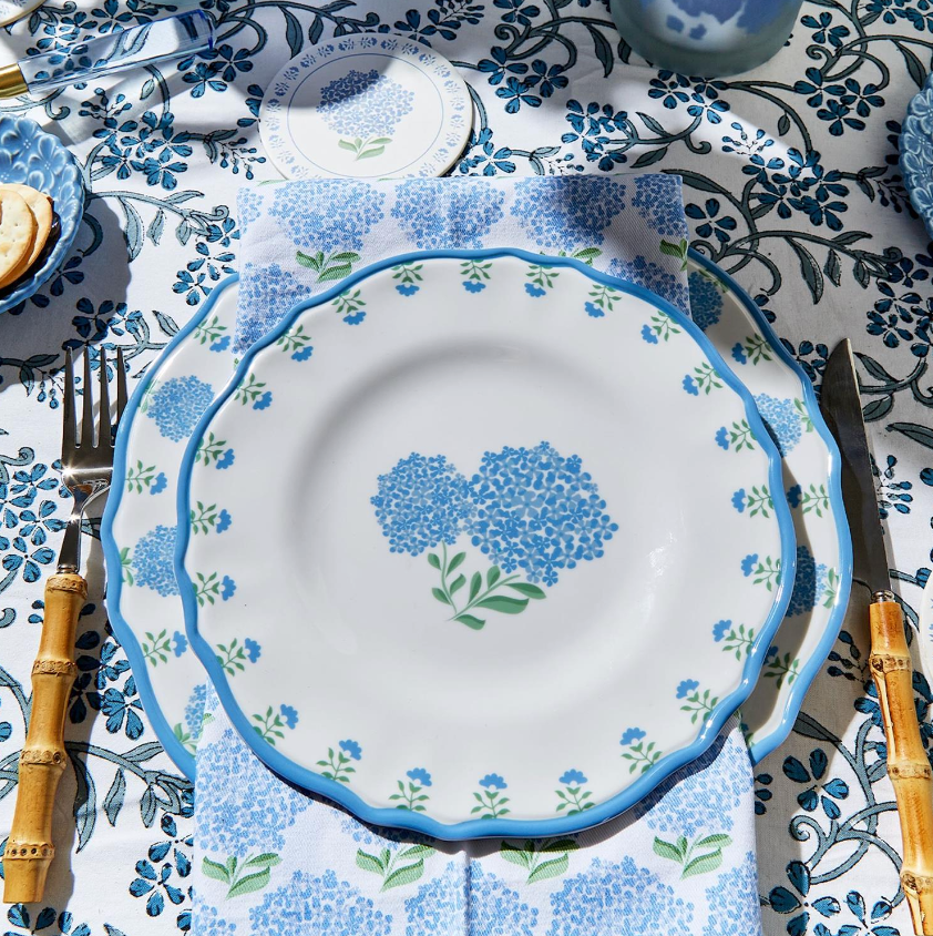 Hydrangea Cloth Napkin