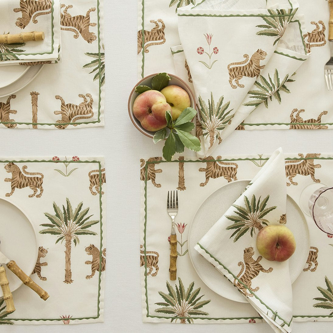 Tiger Palm Tablecloth