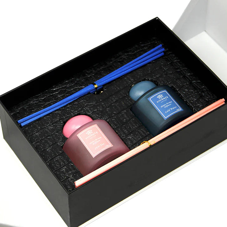 Set of 2 Diffusers - Blue & Pink