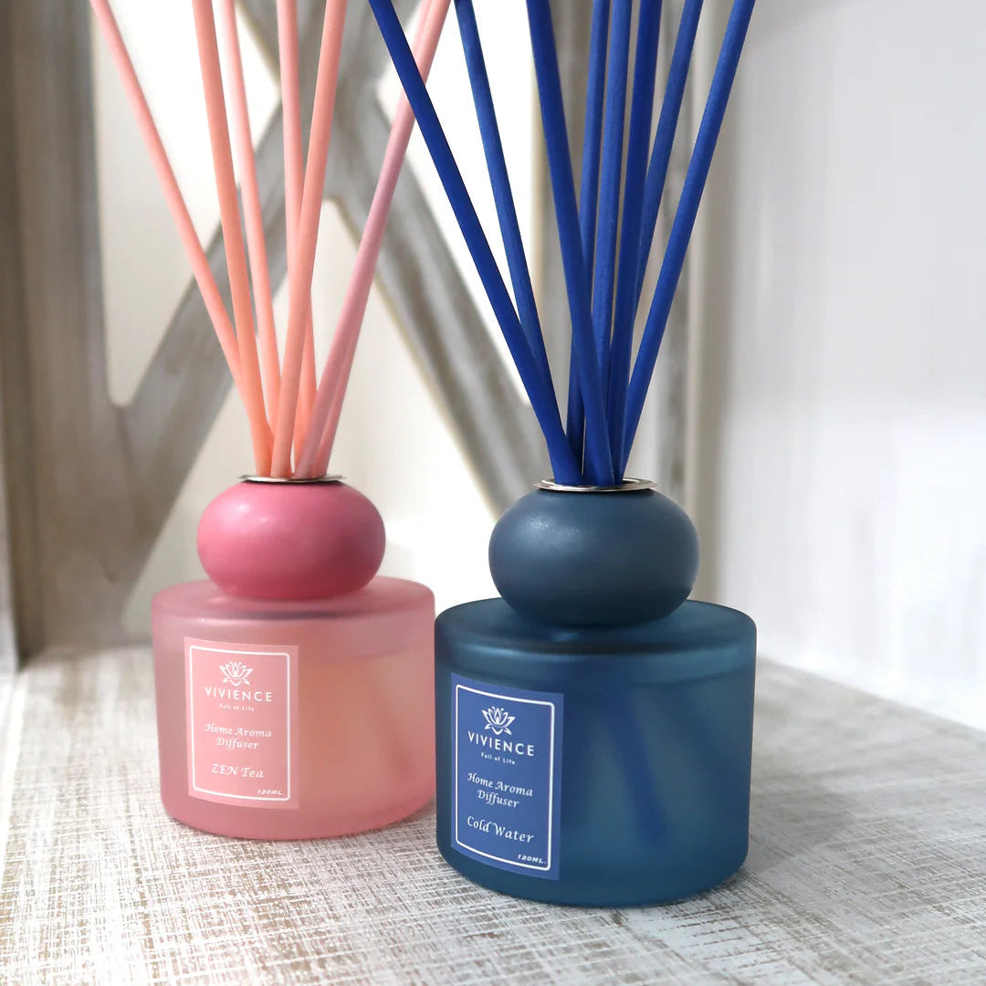 Set of 2 Diffusers - Blue & Pink