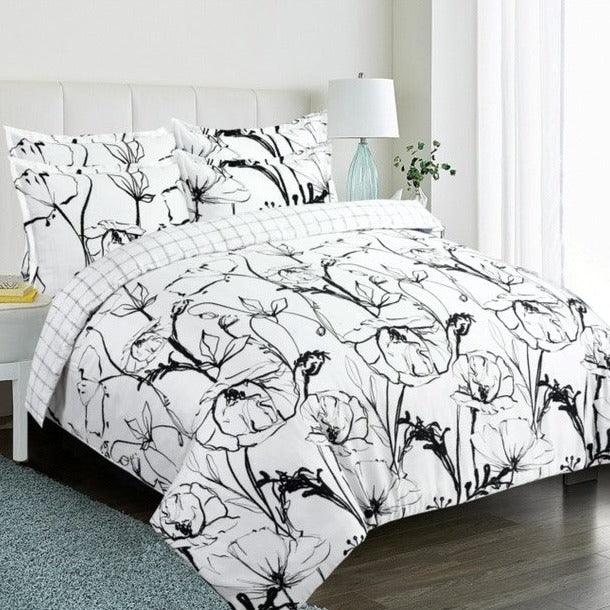 Amelia 4 Piece Bedding Set - Elegant Linen