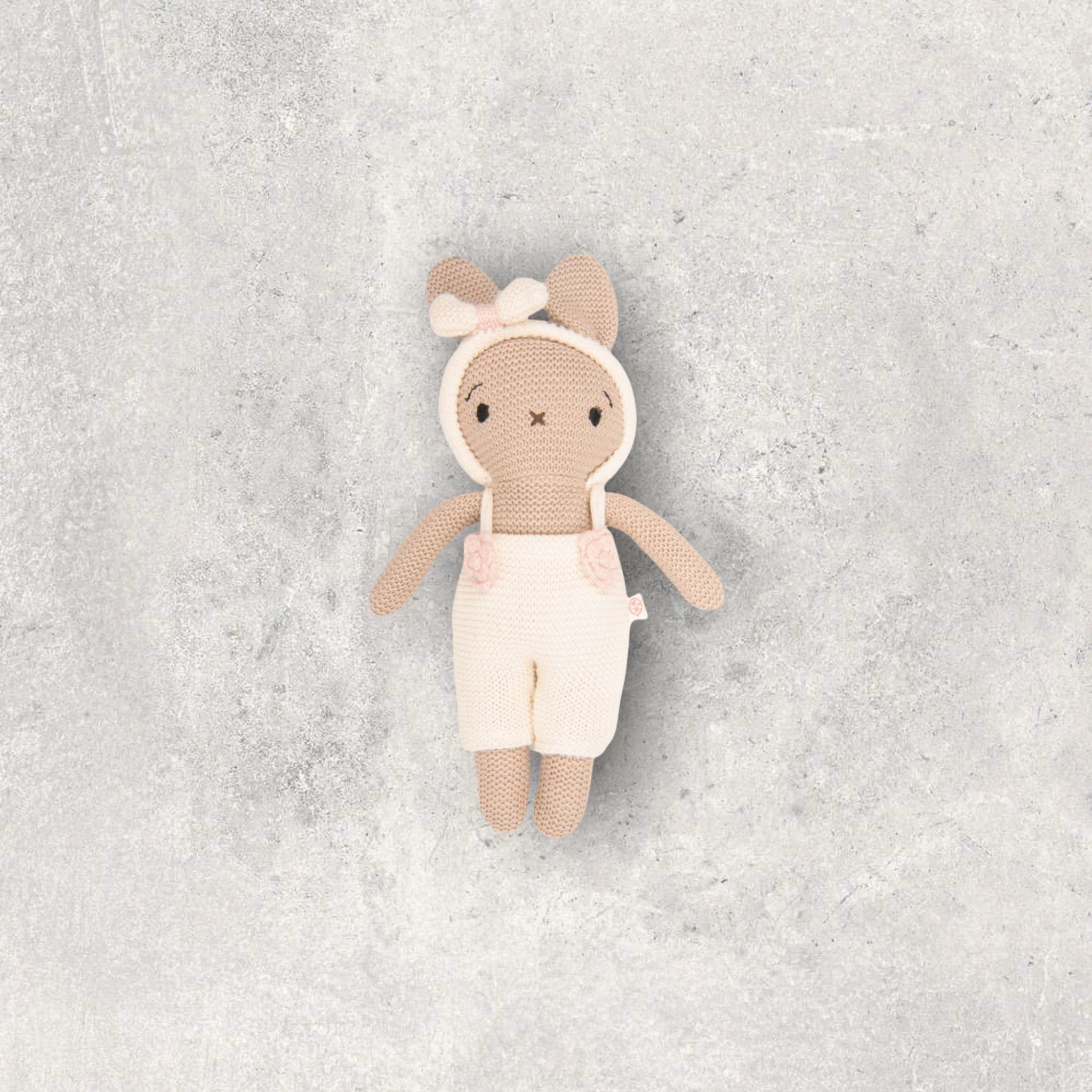 Bunny Jump Suit - Rice/Ivory Doll
