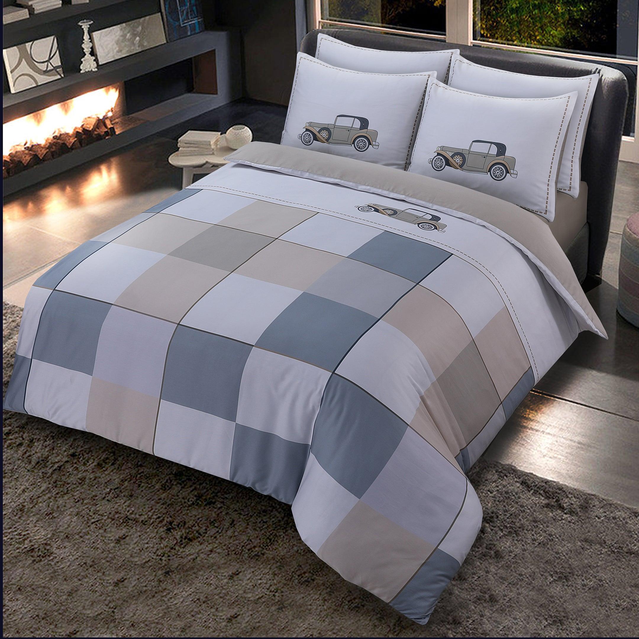 Bentley 4 Piece Bedding Set - Elegant Linen