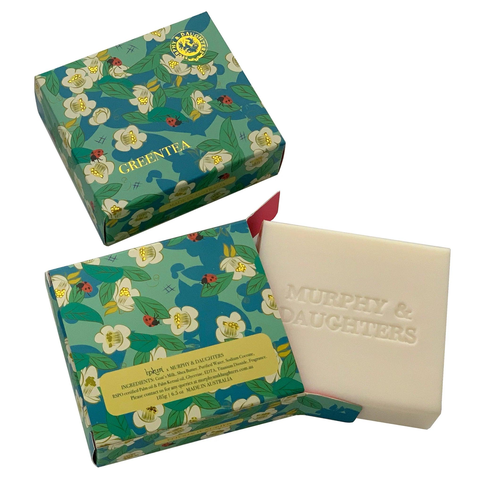 Boxed Green Tea Soap - Elegant Linen