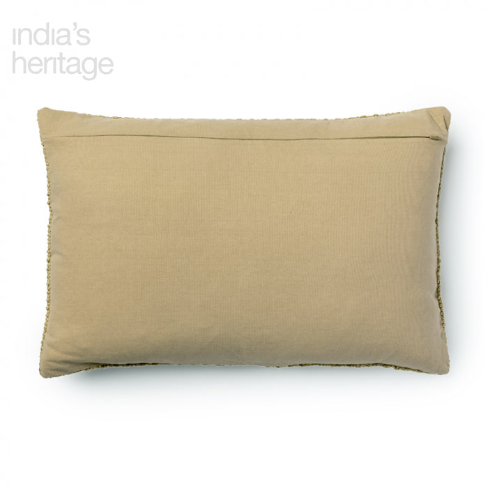 Madera Cross Weave Cotton Pillow