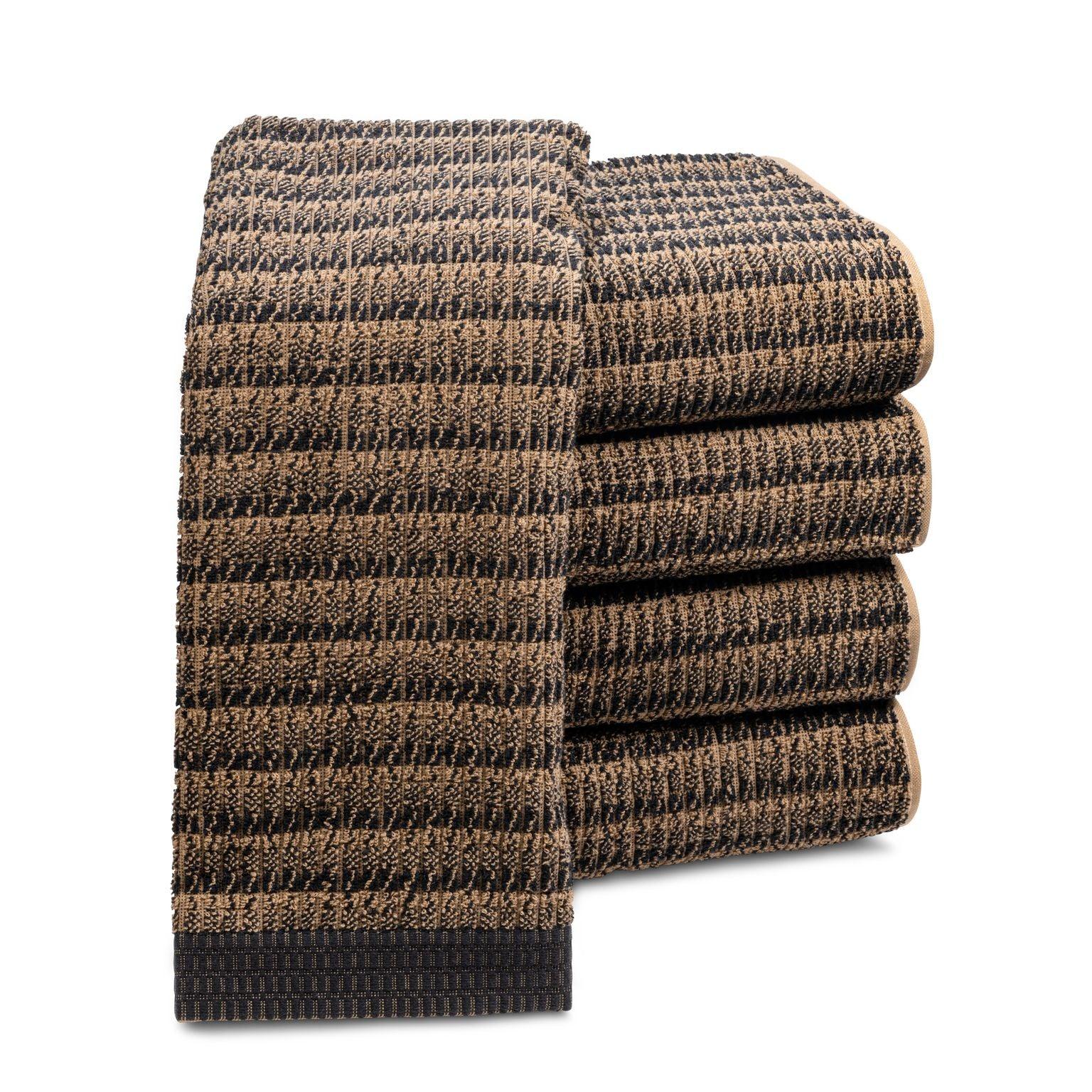Checkers Hand Towel - Elegant Linen
