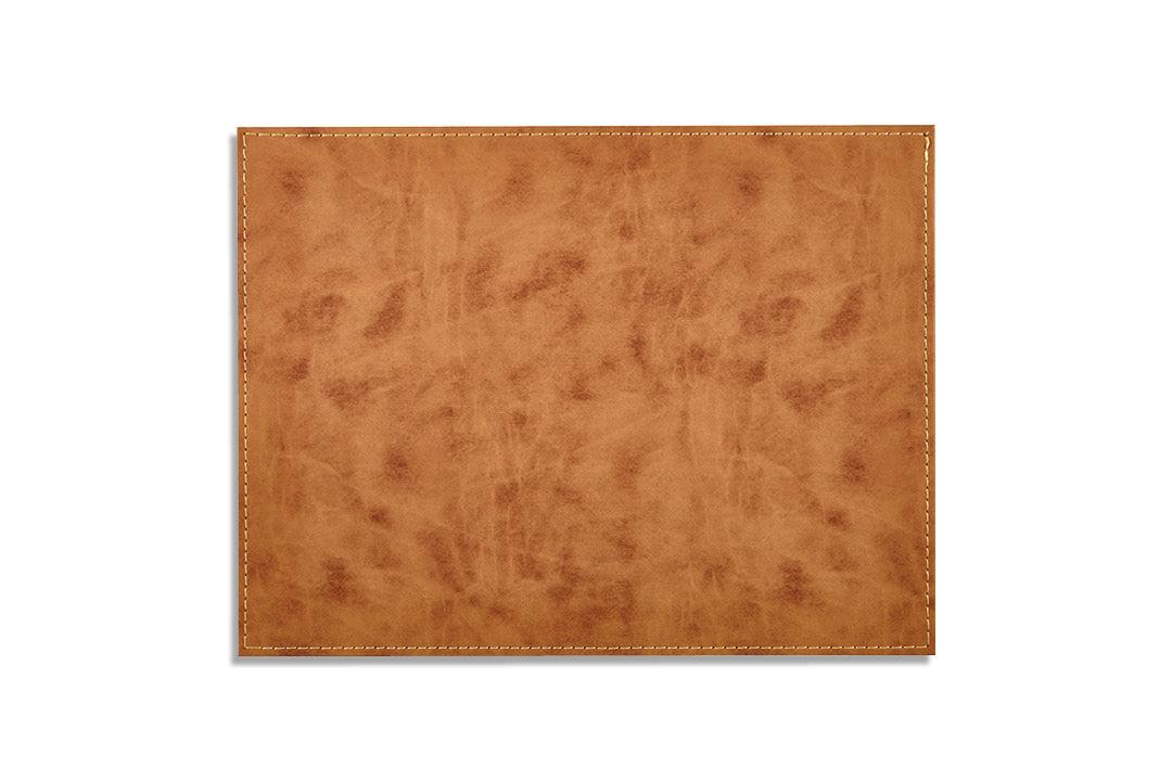 Classic Vegan Rectangular Toasted Sesame (Lt Brown) Placemat - Elegant Linen