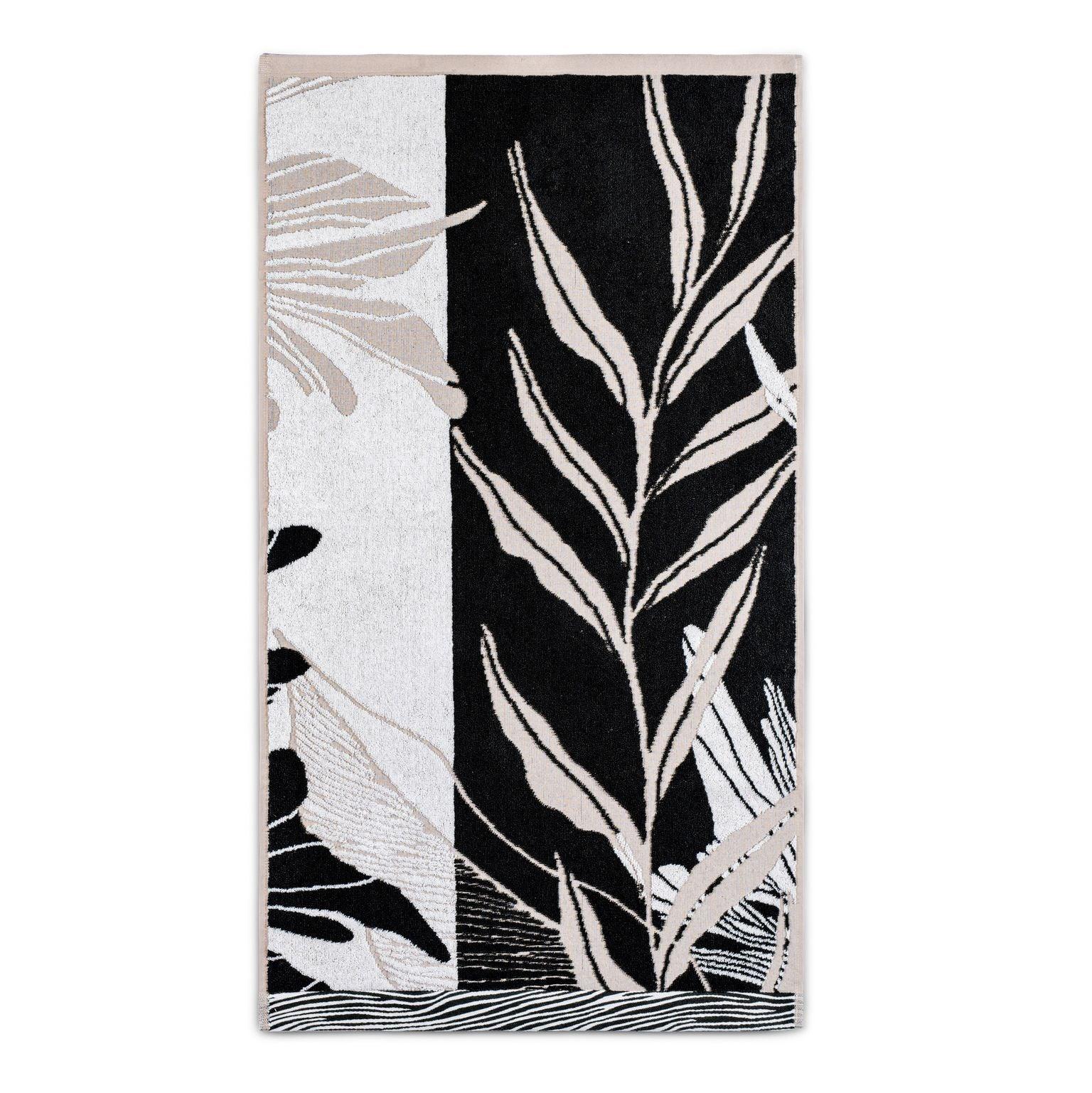 Contrast Hand Towel - Elegant Linen