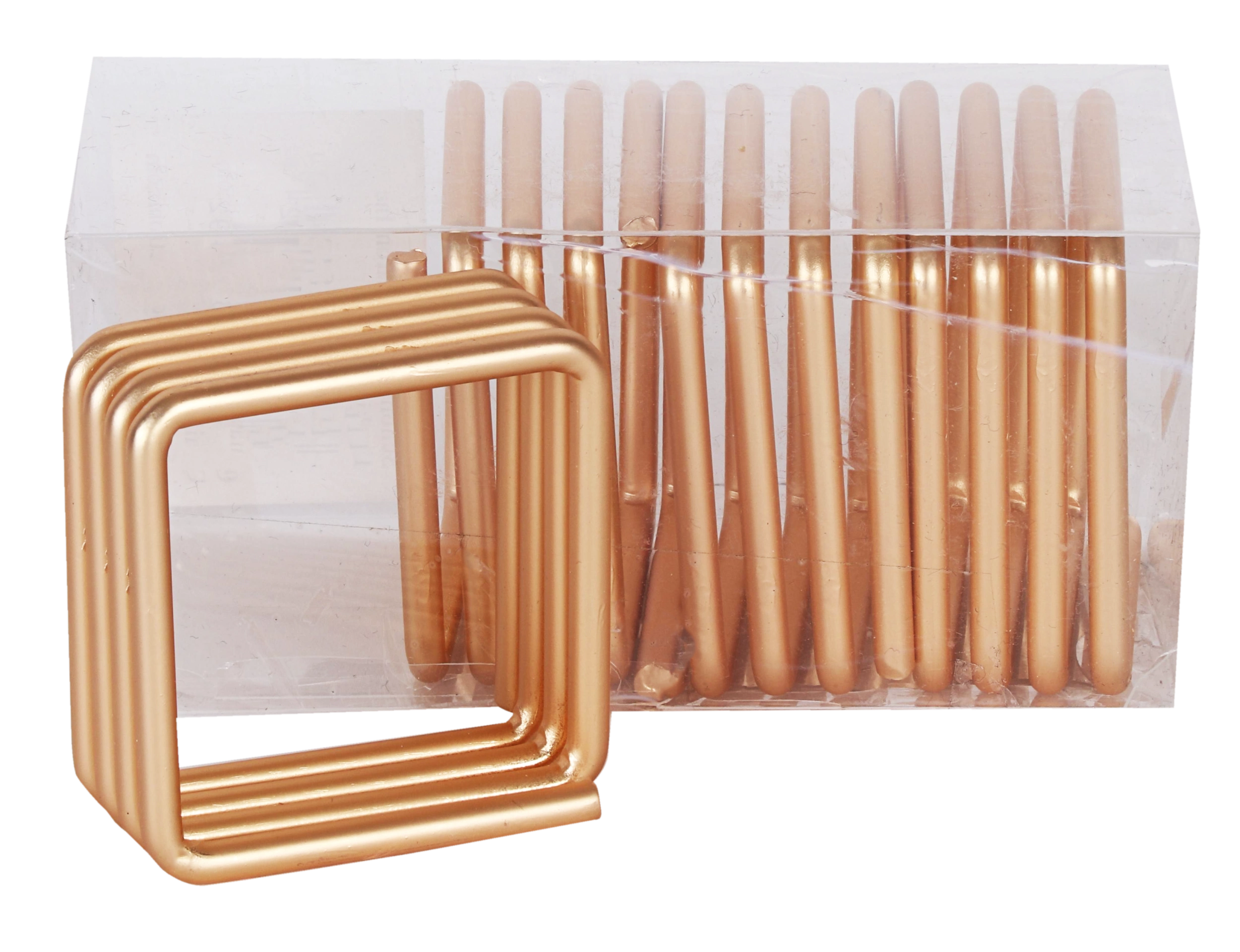 Gold Squared Napkin Ring